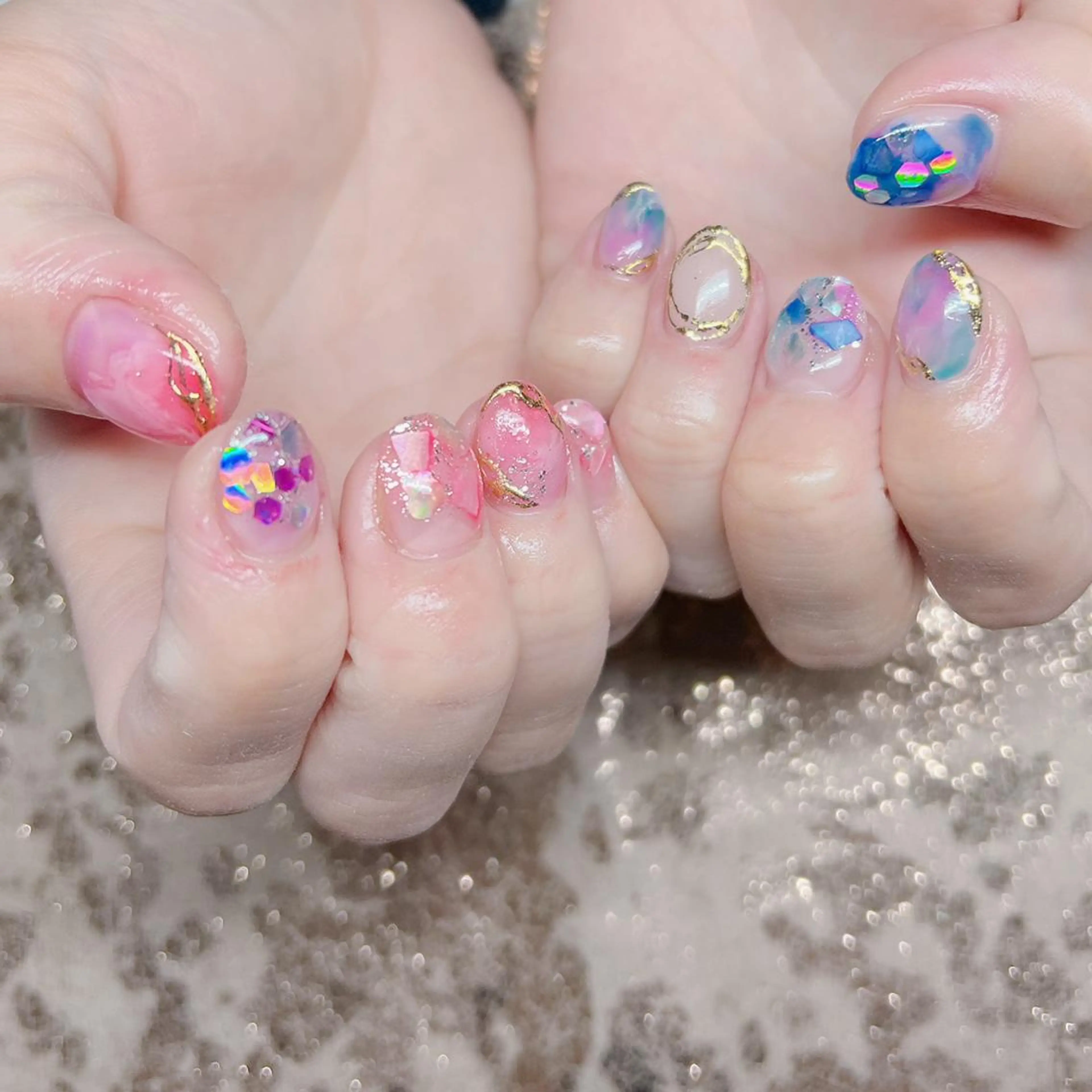 ネイル 個室ネイルサロンDolly  Girl〜ドーリーガール〜所属・DollyGirl KYOKOのネイルデザイン