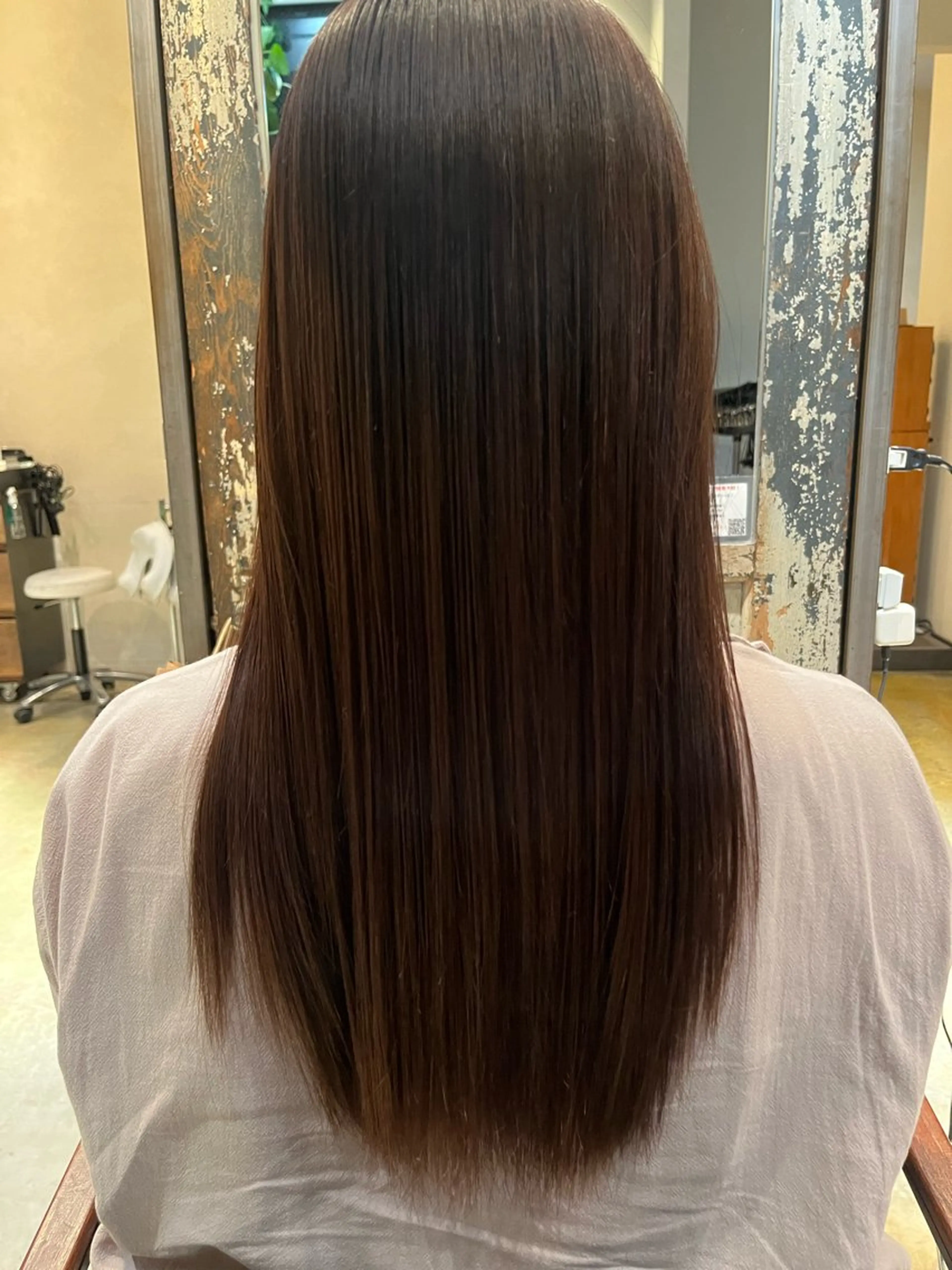 ロング 愛瑠奈 erunaのヘアスタイル