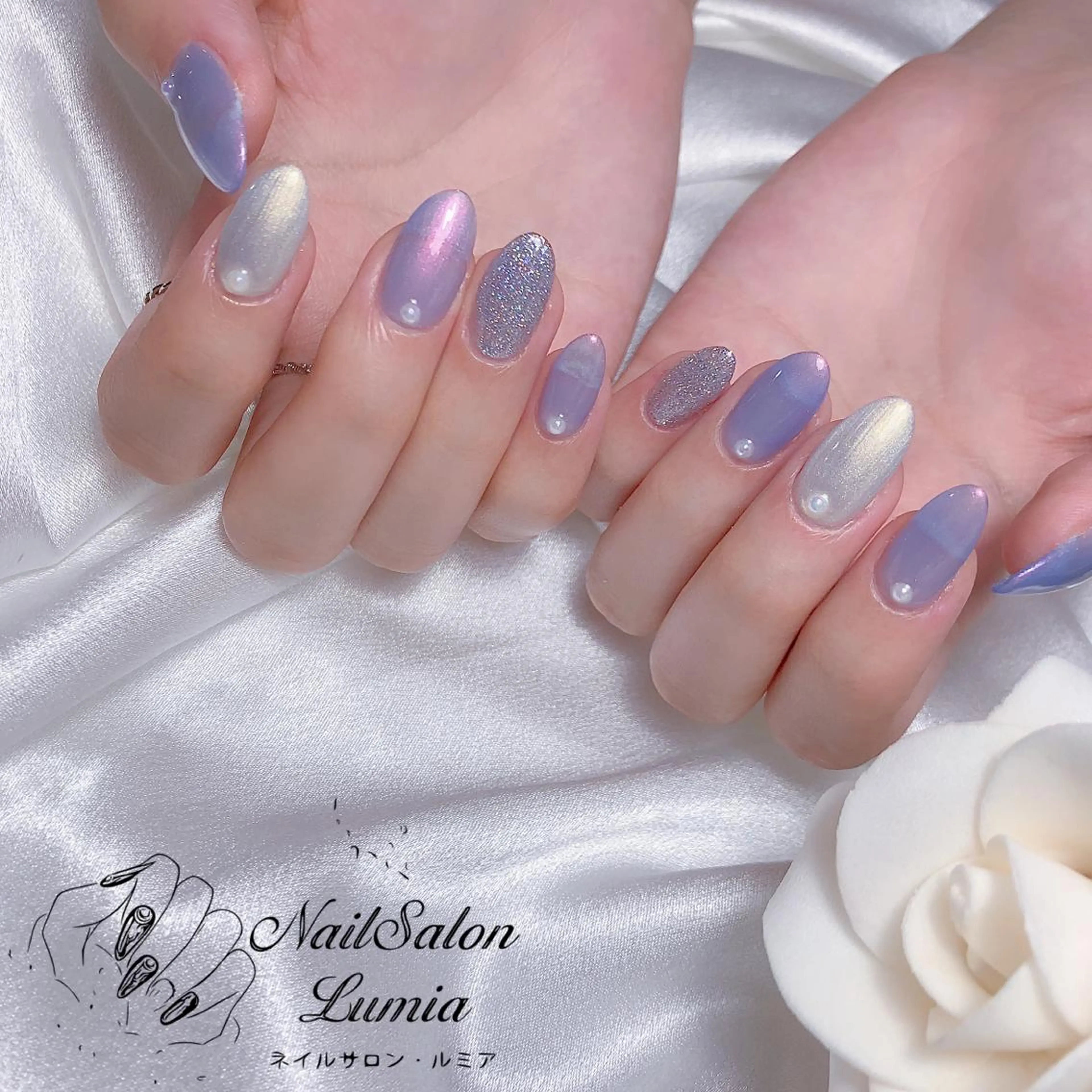ネイル ハンドネイル ネイルサロン ルミア Lumia 店長のネイルデザイン