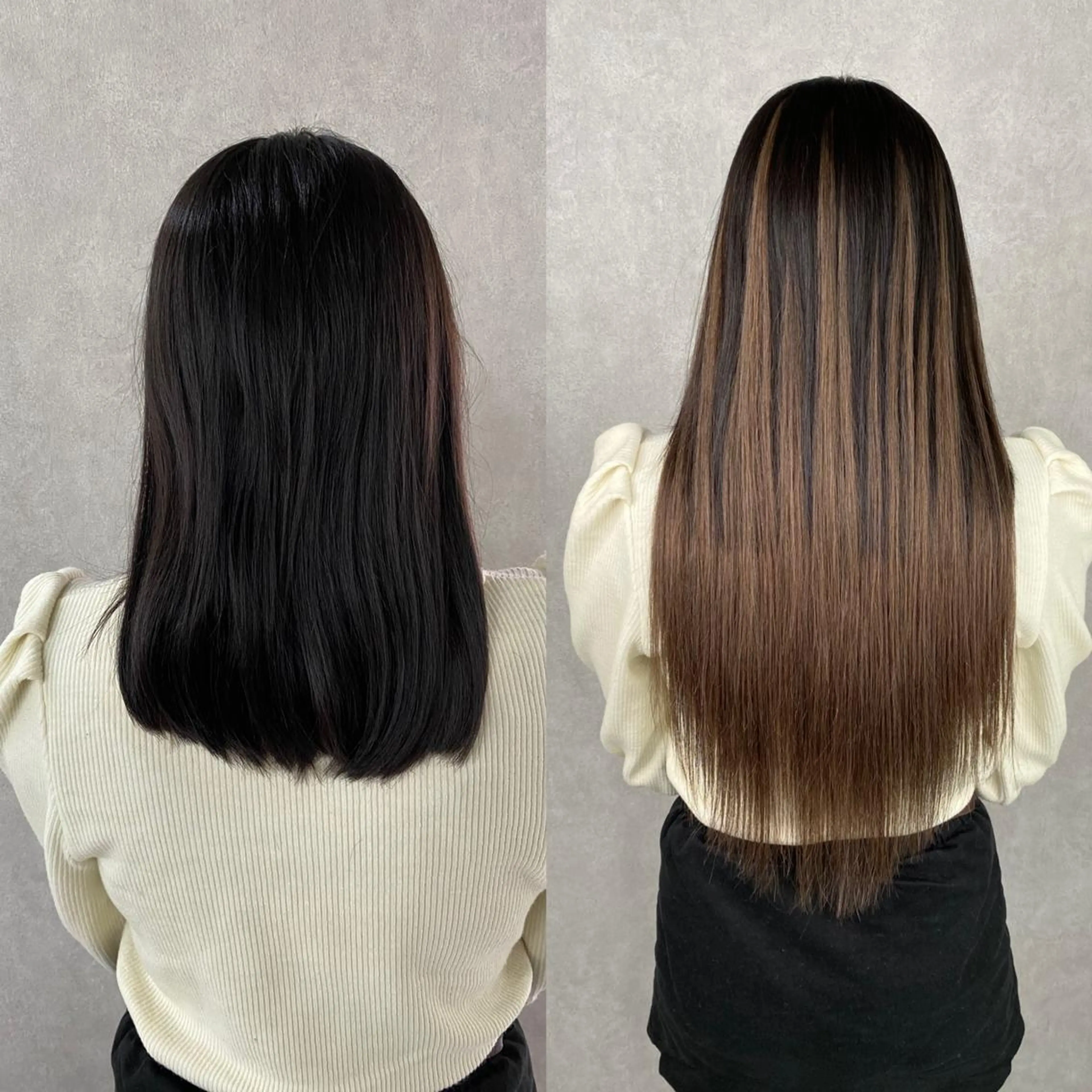 ショート エクステ 💎馴染むエクステ ×カラーTOMO💎のヘアスタイル