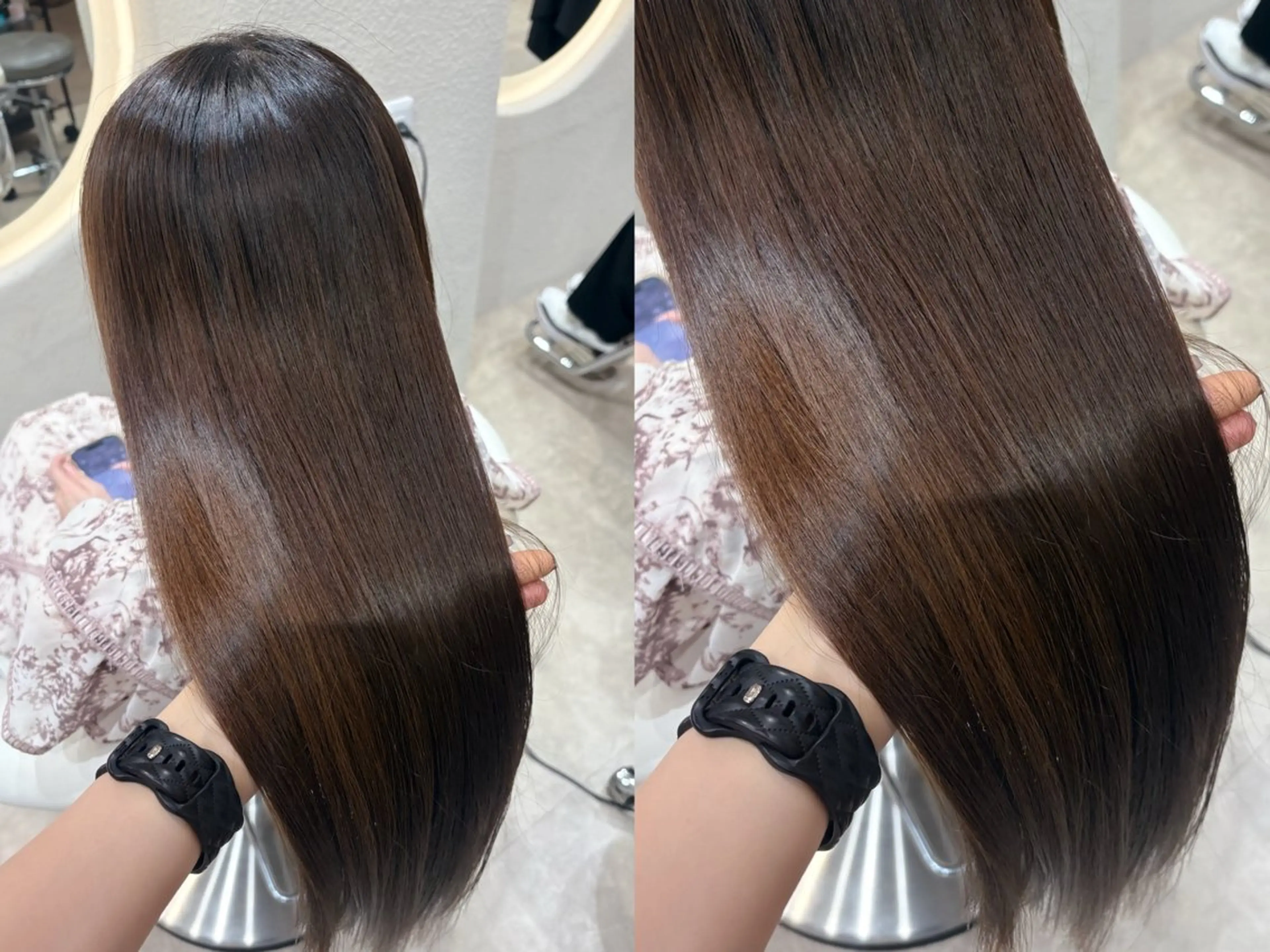 ロング 上品♡韓国レイヤー ‎🤍のの‎🤍のヘアスタイル