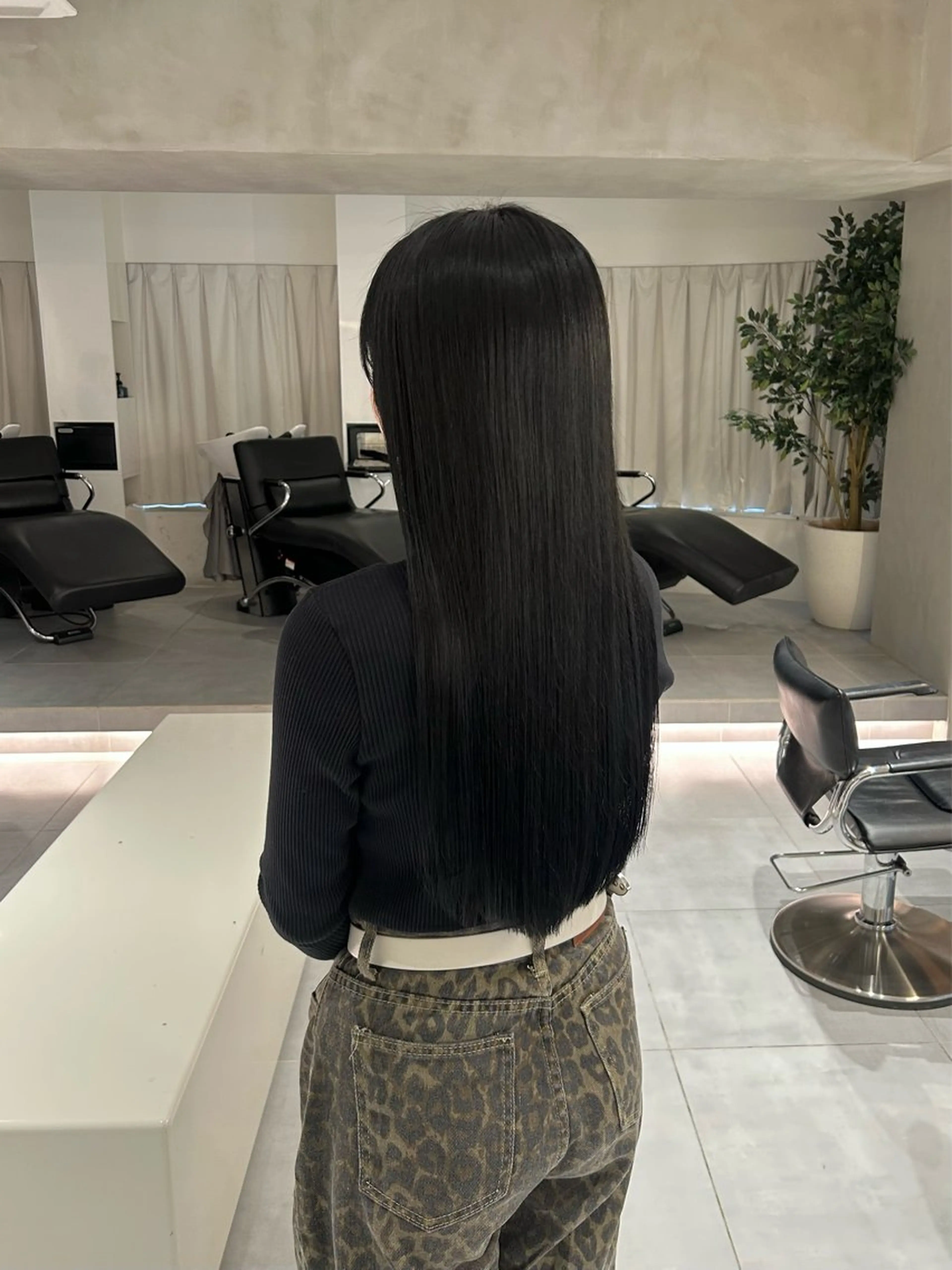 ロング カラー カット ヘアカラー トリートメント 🧚つやさらhair 🧚manakaのヘアスタイル