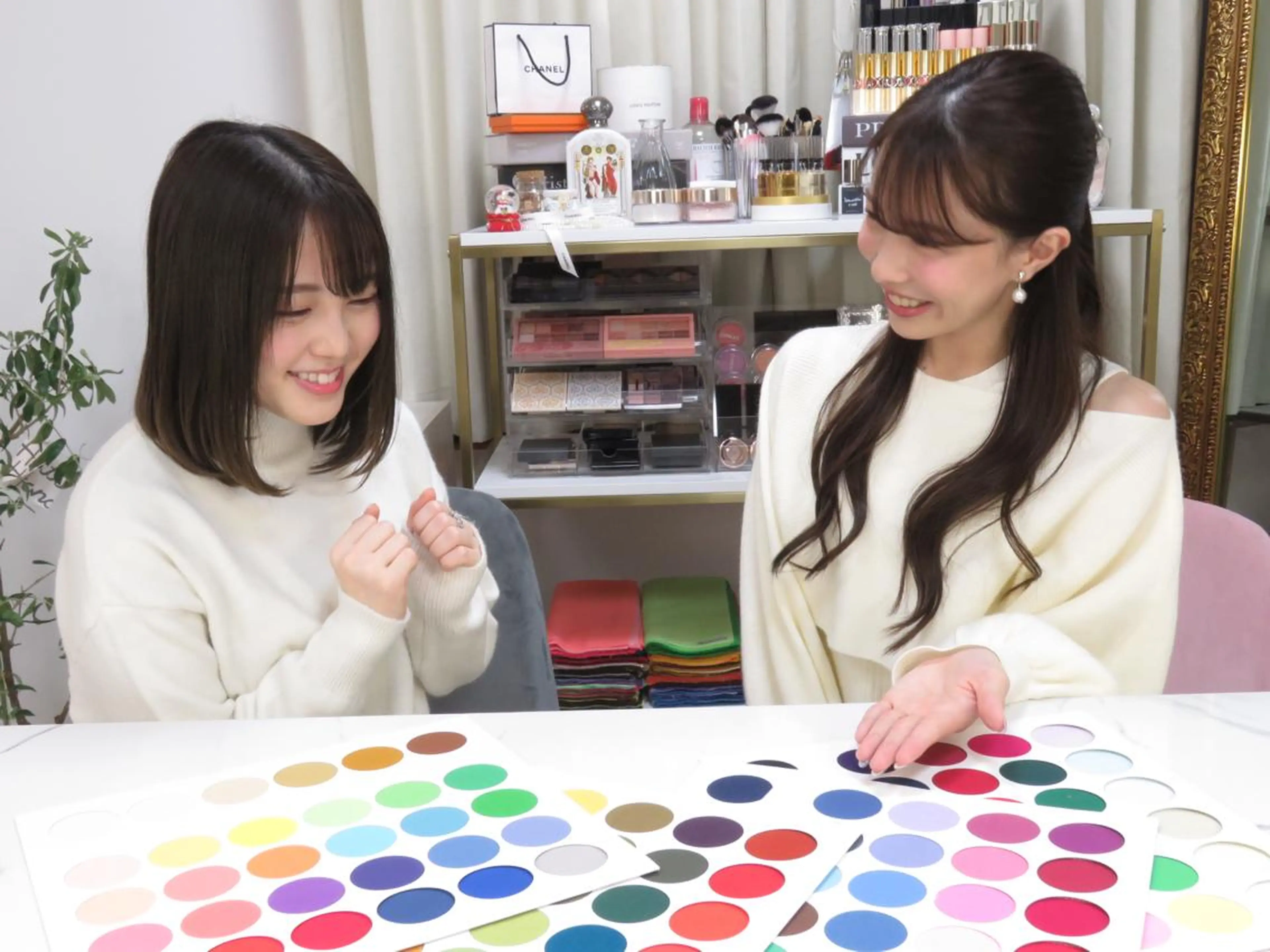 4シーズンカラー診断(1st、2ndまでしっかり診断します。)＋骨格診断＋顔タイプ診断の写真