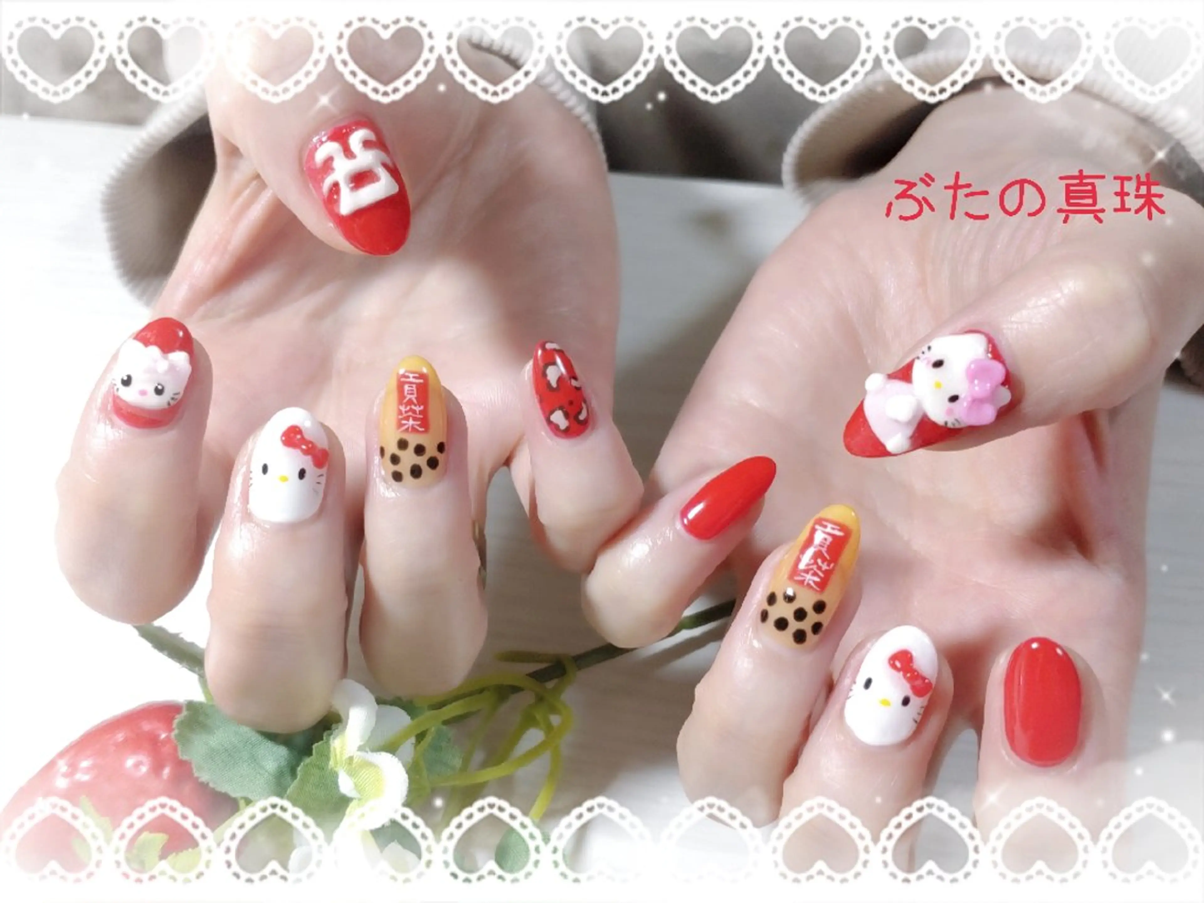 ネイル 林 珠里のネイルデザイン