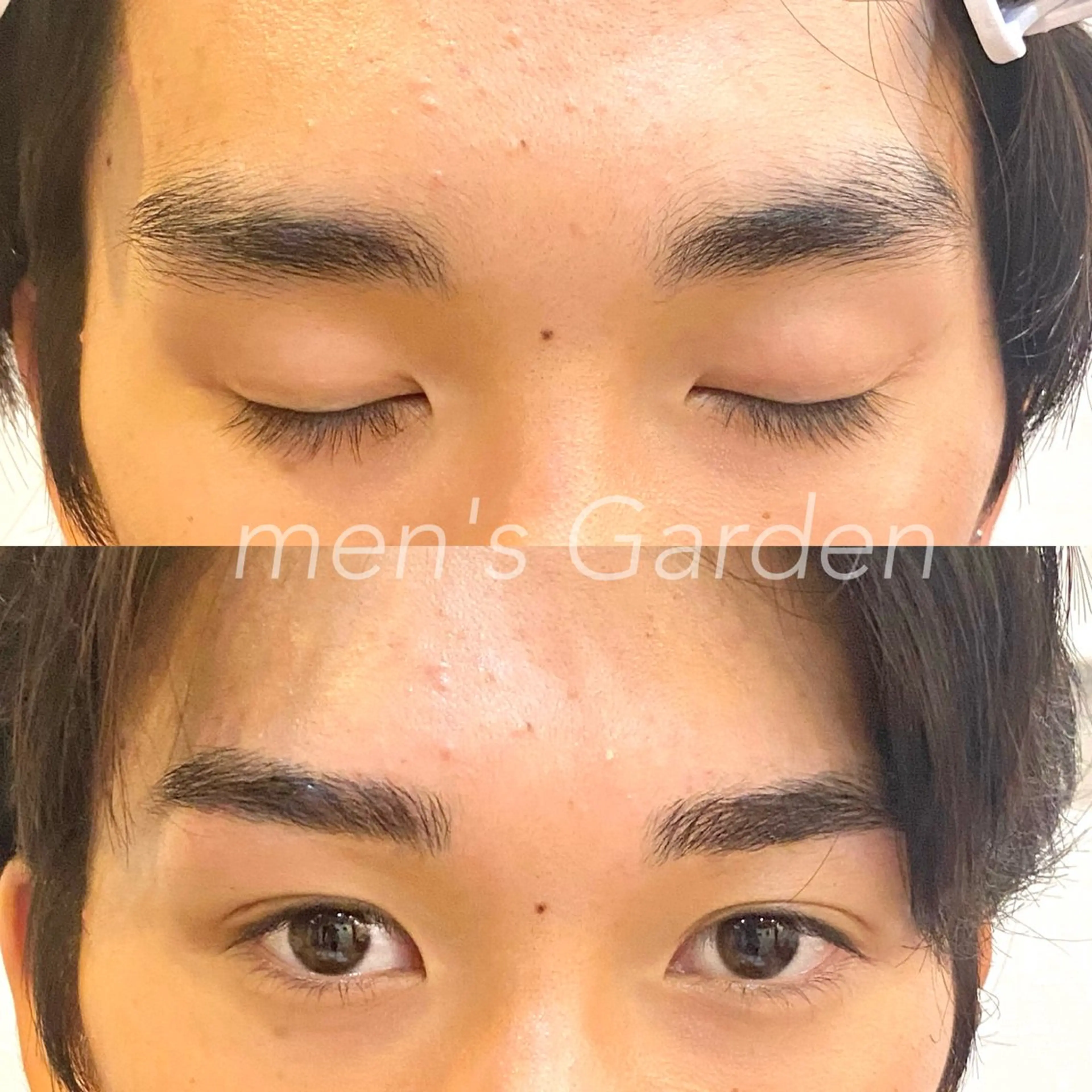 メンズ アイブロウ メンズアイブロウ メンズガーデン yuriのネイルデザイン