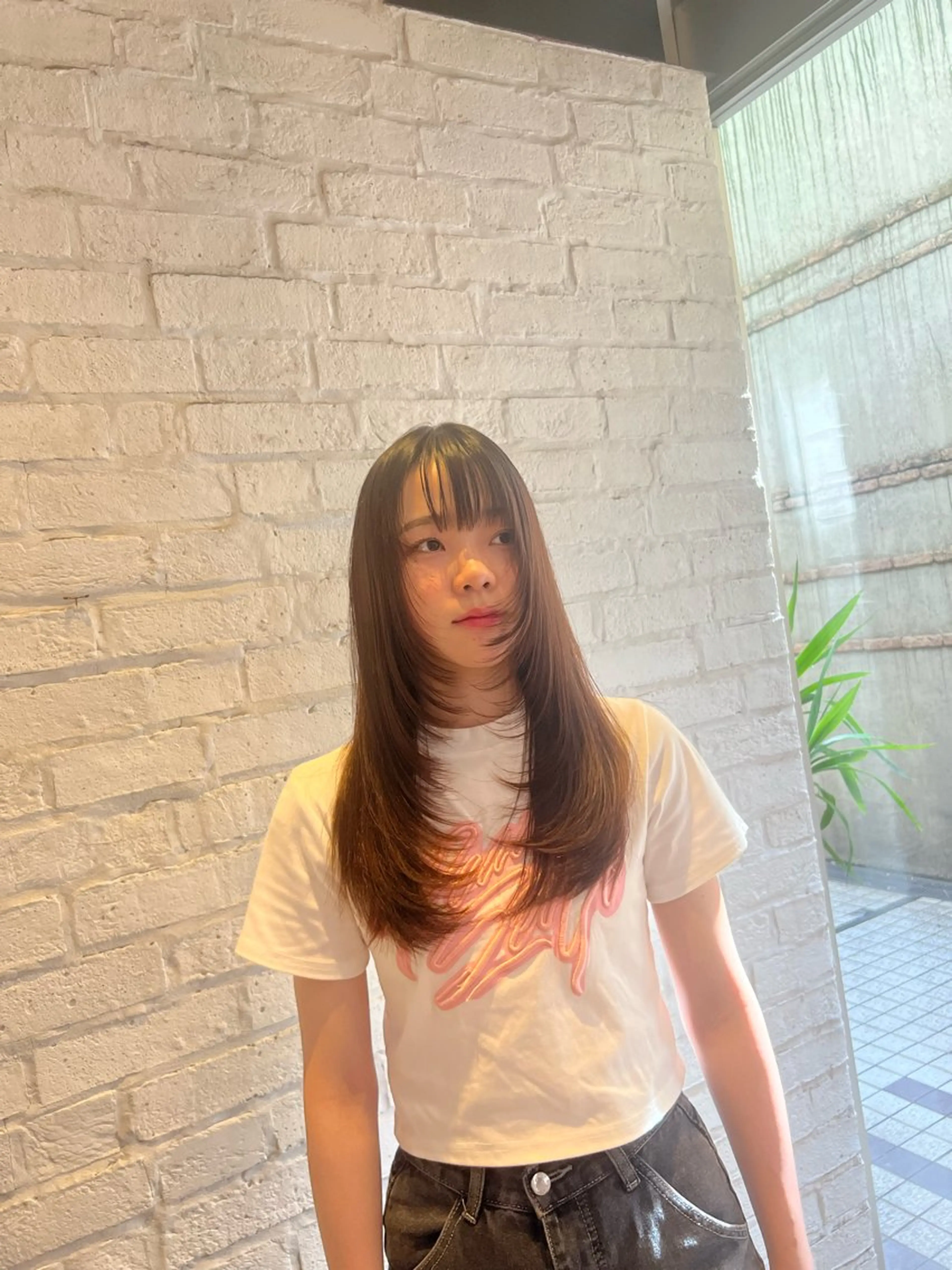 ロング 顔周りカット レイヤーカット LOTUS表参道所属・【代表】 🌟MASA🌟美髪のヘアスタイル