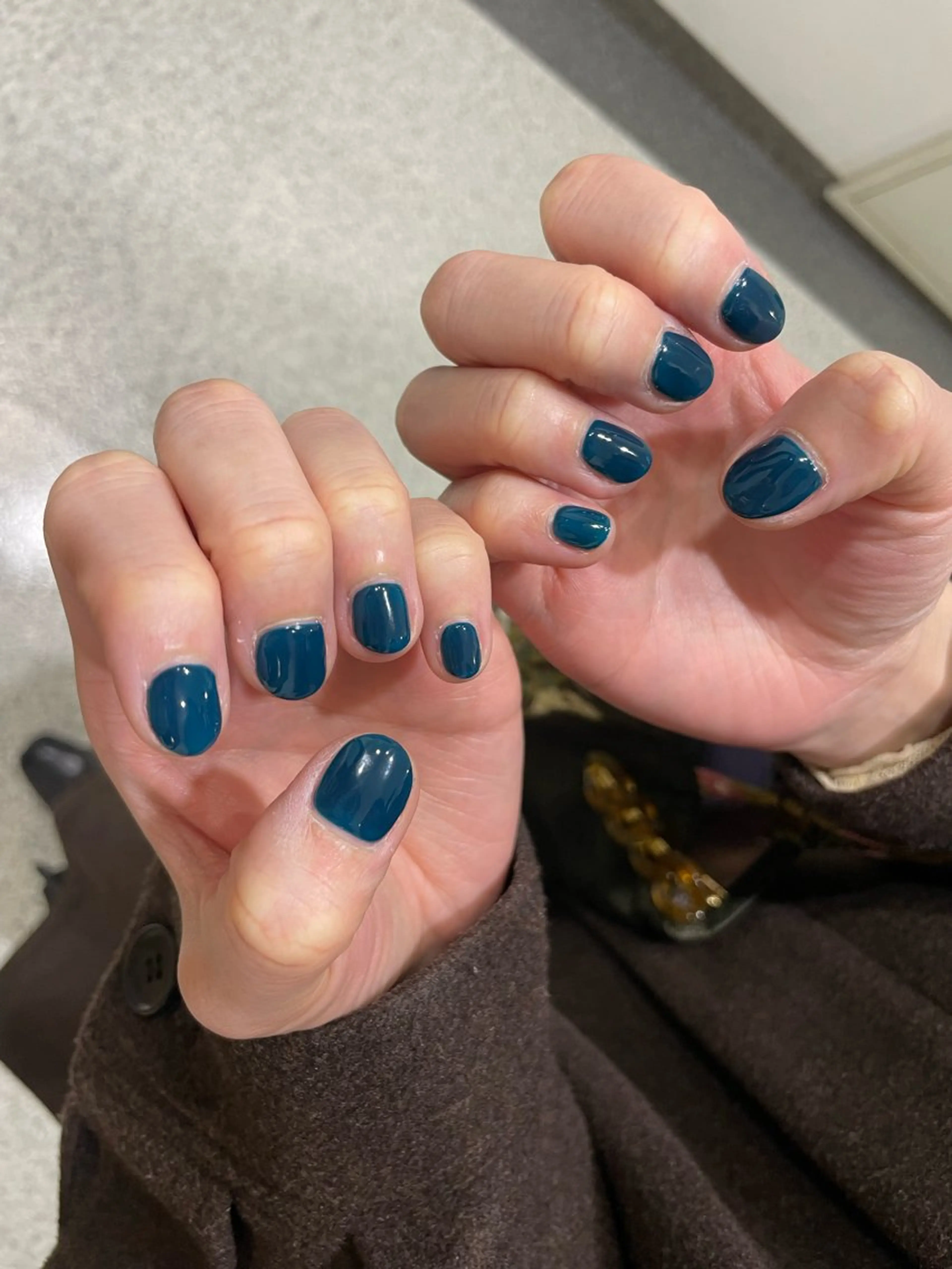 ネイル ワンカラーネイル 和川 由奈のネイルデザイン