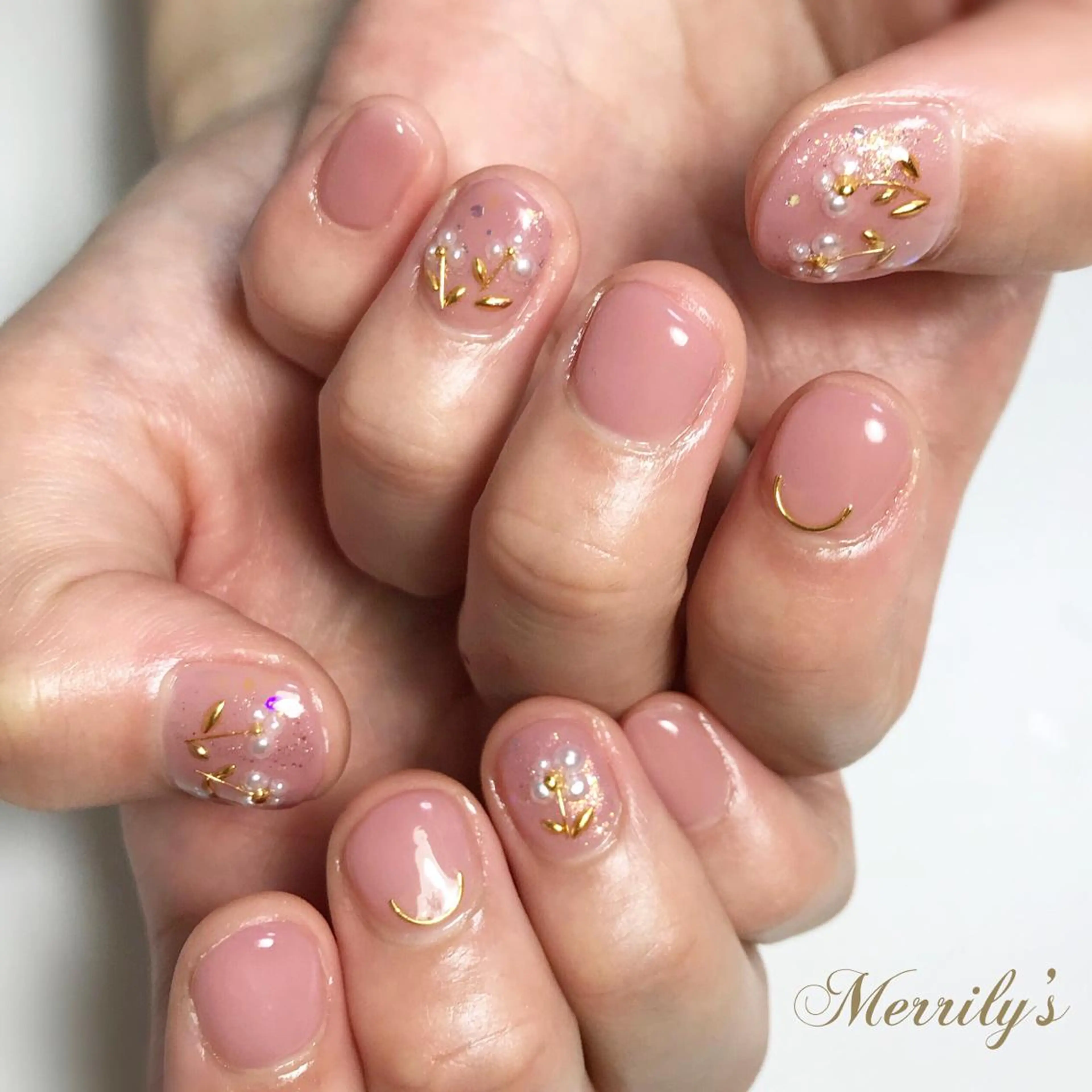 ネイル Merrily's所属・Merrily's Hagi Minaのネイルデザイン