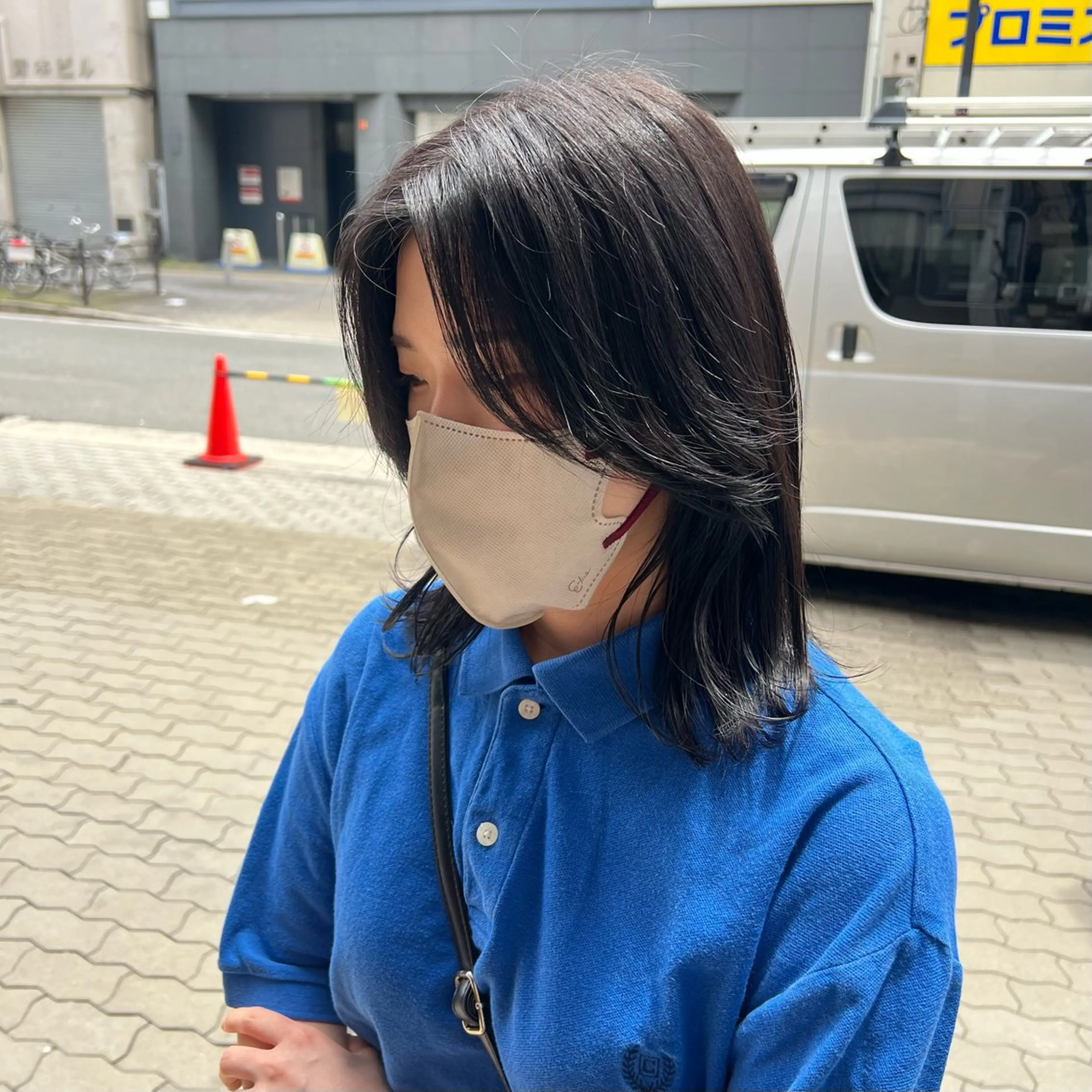 ミディアム カラー Neale. ユメのヘアスタイル