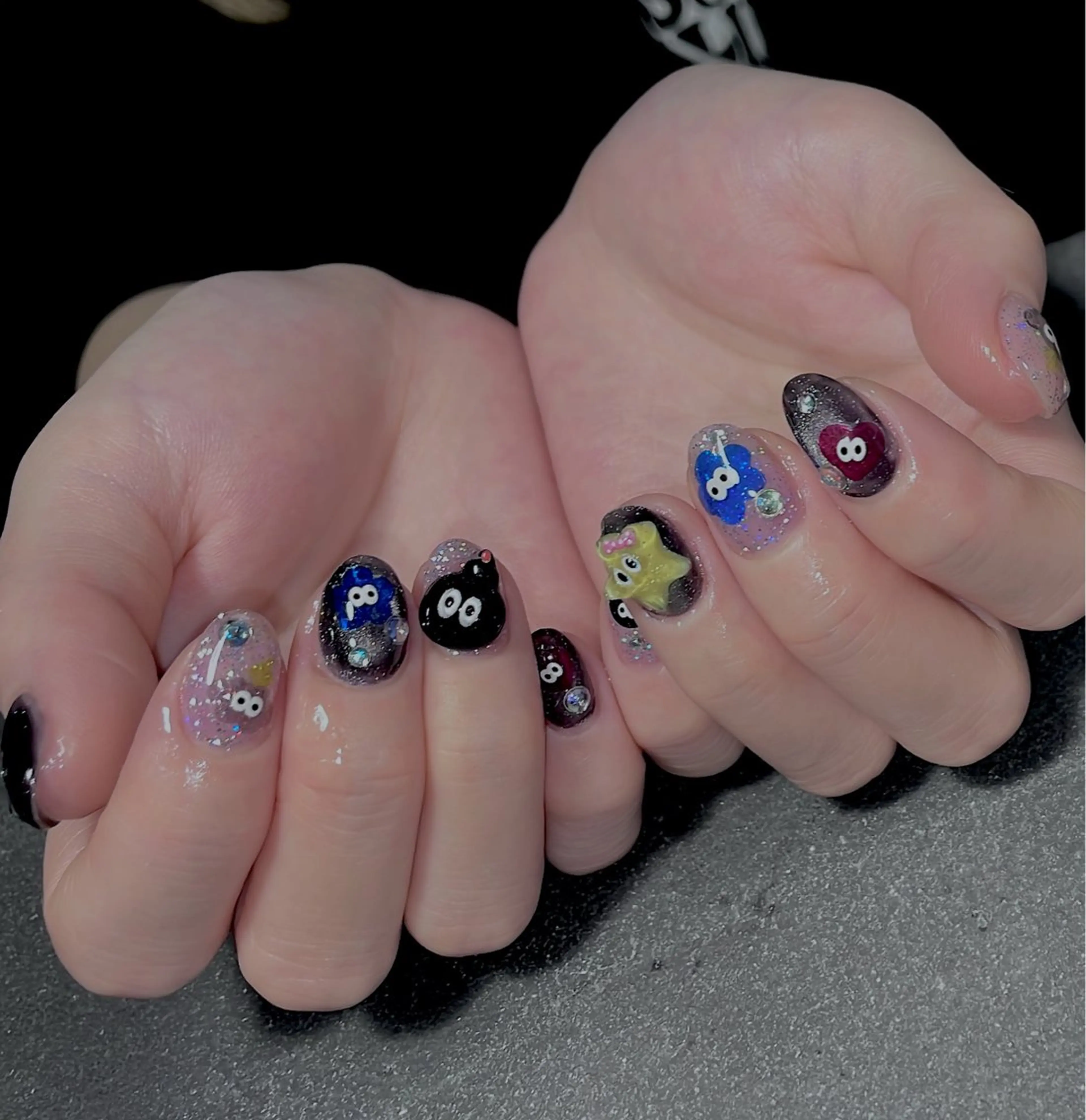 ネイル Spiky とうげ ふうかのネイルデザイン