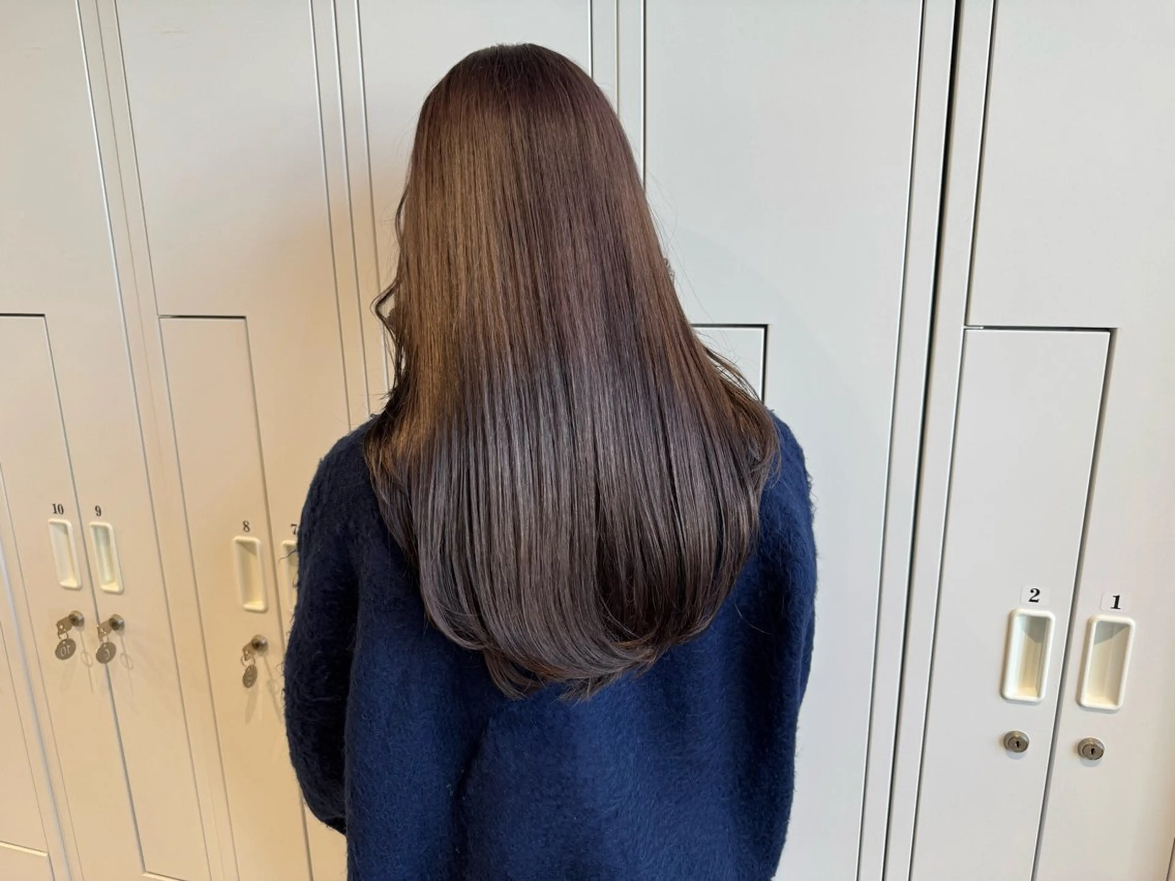 ロング カラー ヘアアレンジ カット ヘアカラー 💗💗韓国レイヤー yu-ki💗💗のヘアスタイル