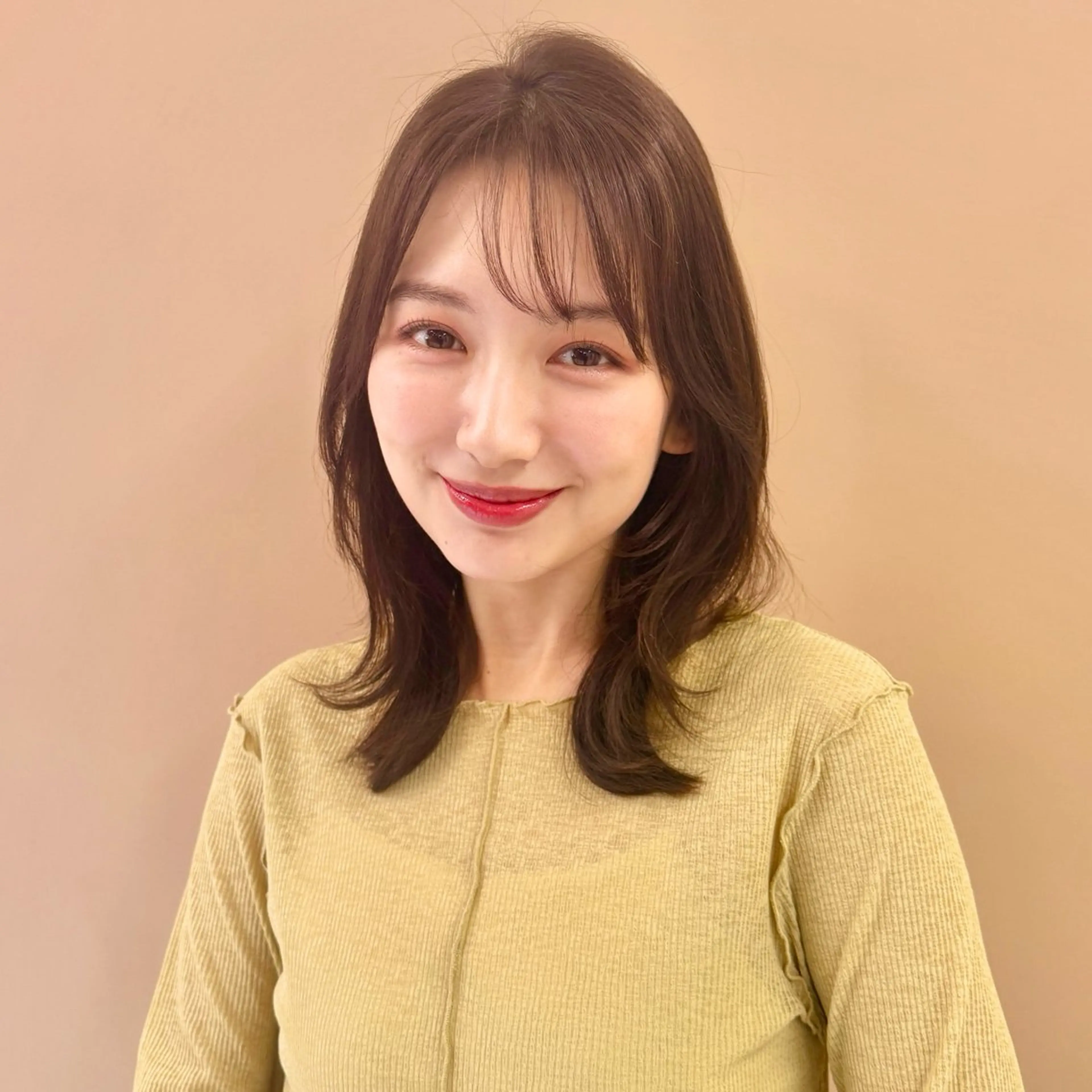 【髪質改善カラー】カット+髪質改善カラー+ハホニコ3stepトリートメント【銀座駅/レイヤーカット】の写真