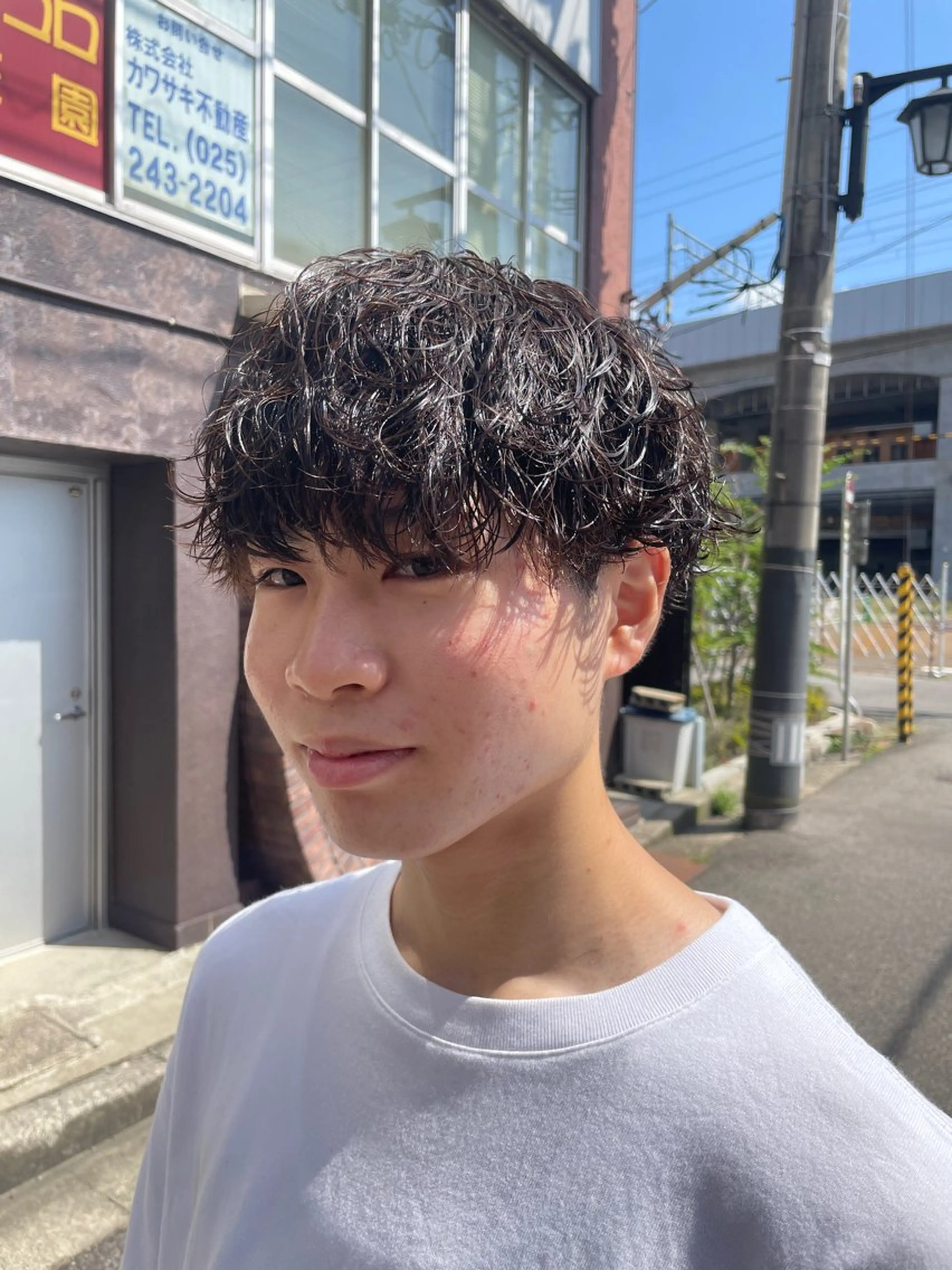 パーマ メンズ メンズパーマ 波巻きパーマ カット パーマ メンズサロンLOSS所属・新潟メンズ/縮毛矯正 パーマ/mizukiのヘアスタイル