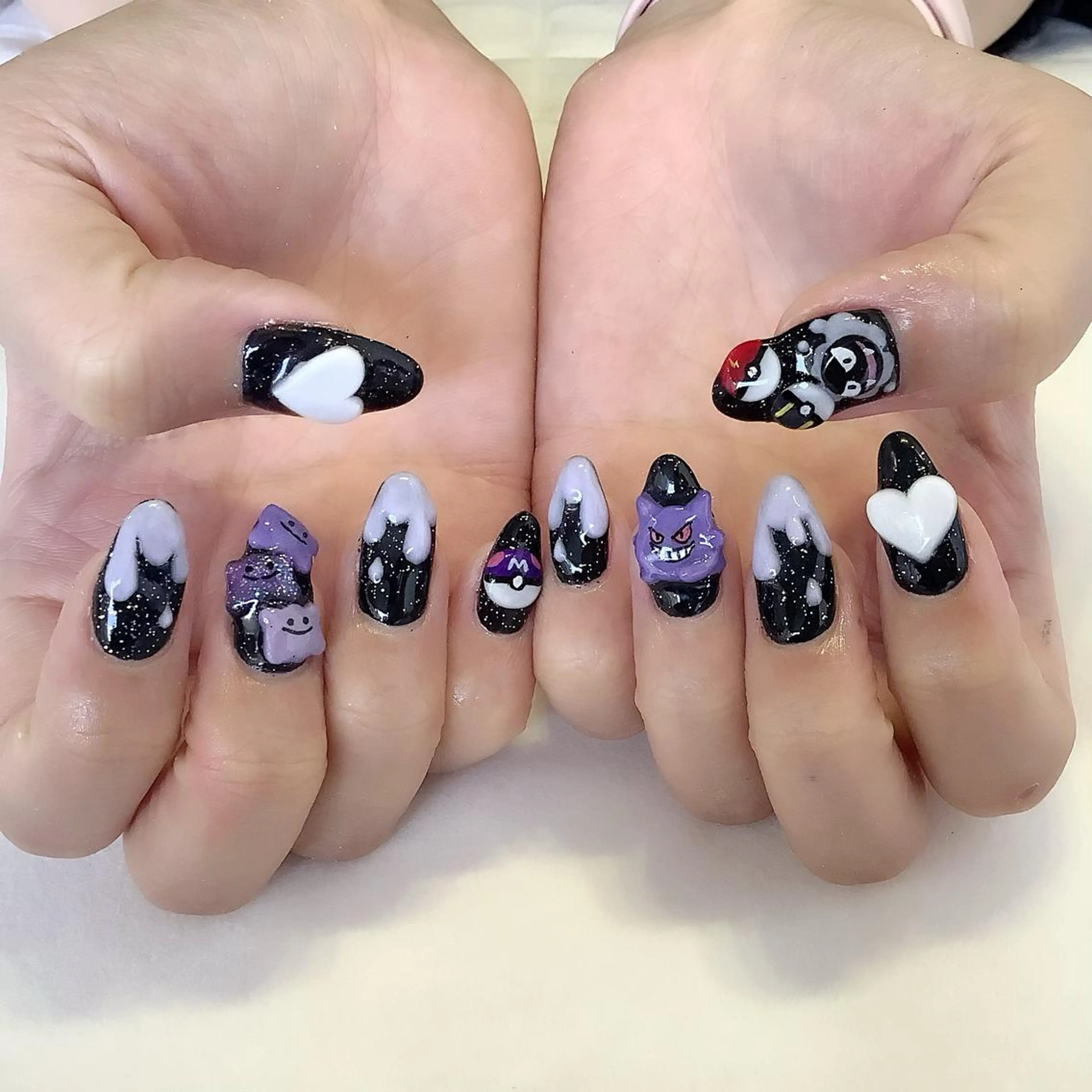 ネイル ハンドネイル 💎🐰 saki. m 🐰💎のネイルデザイン