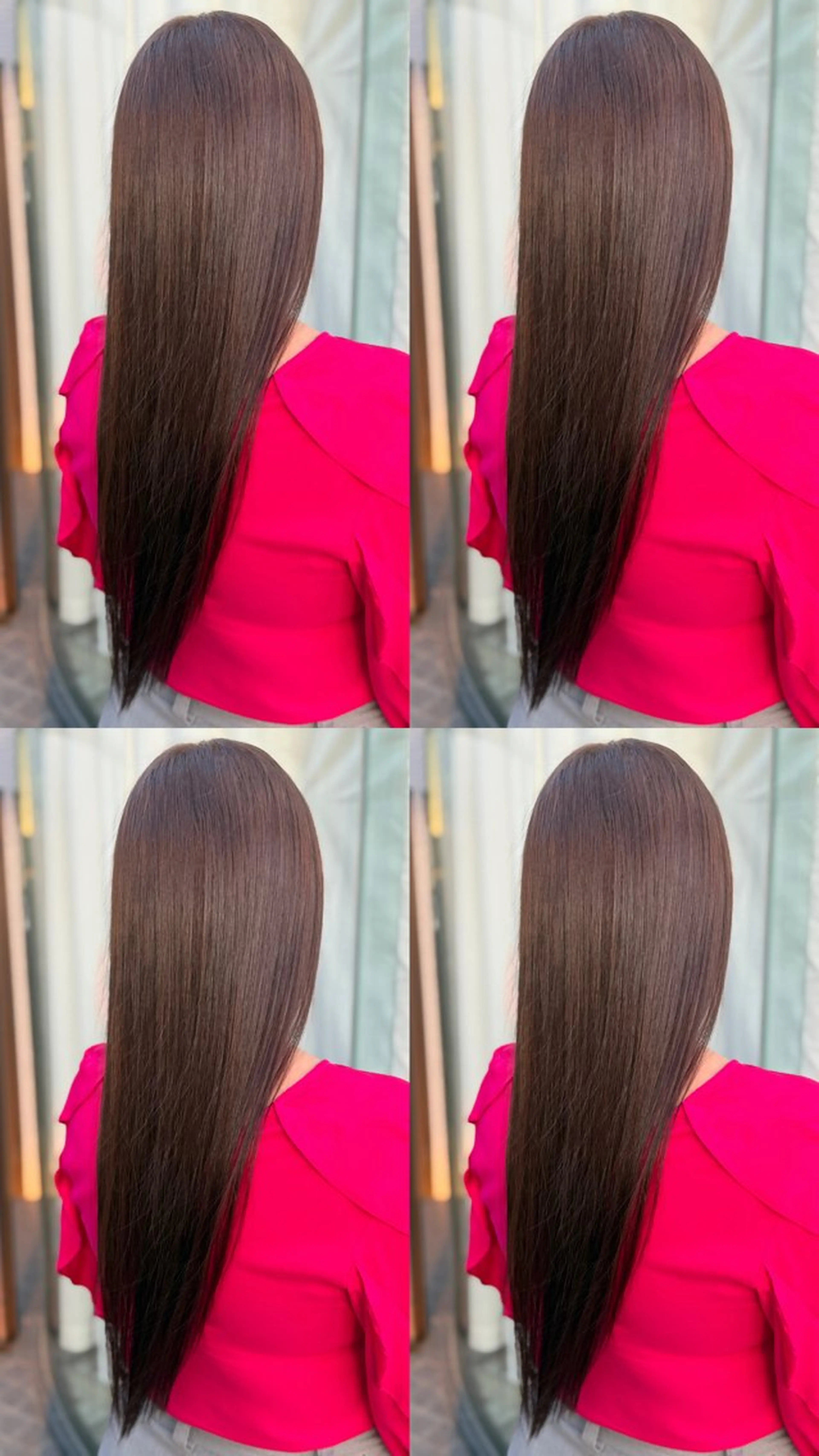 ロング ヘアカラー トリートメント 髪質改善🪽 森川☜⁠ ☜⁠ のヘアスタイル