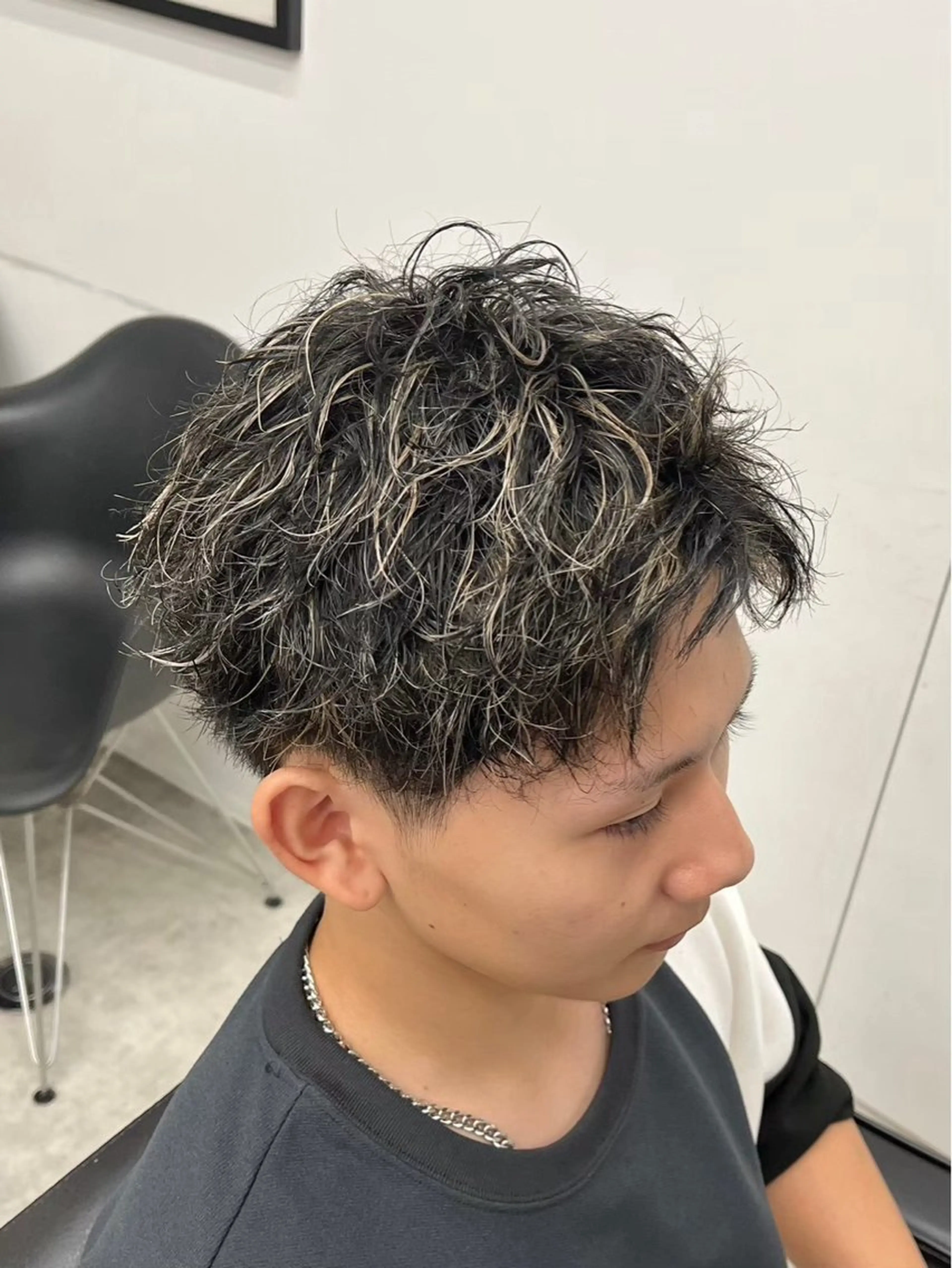 カラー メンズ メンズパーマ/新潟/ 万代/高橋悠叶のヘアスタイル