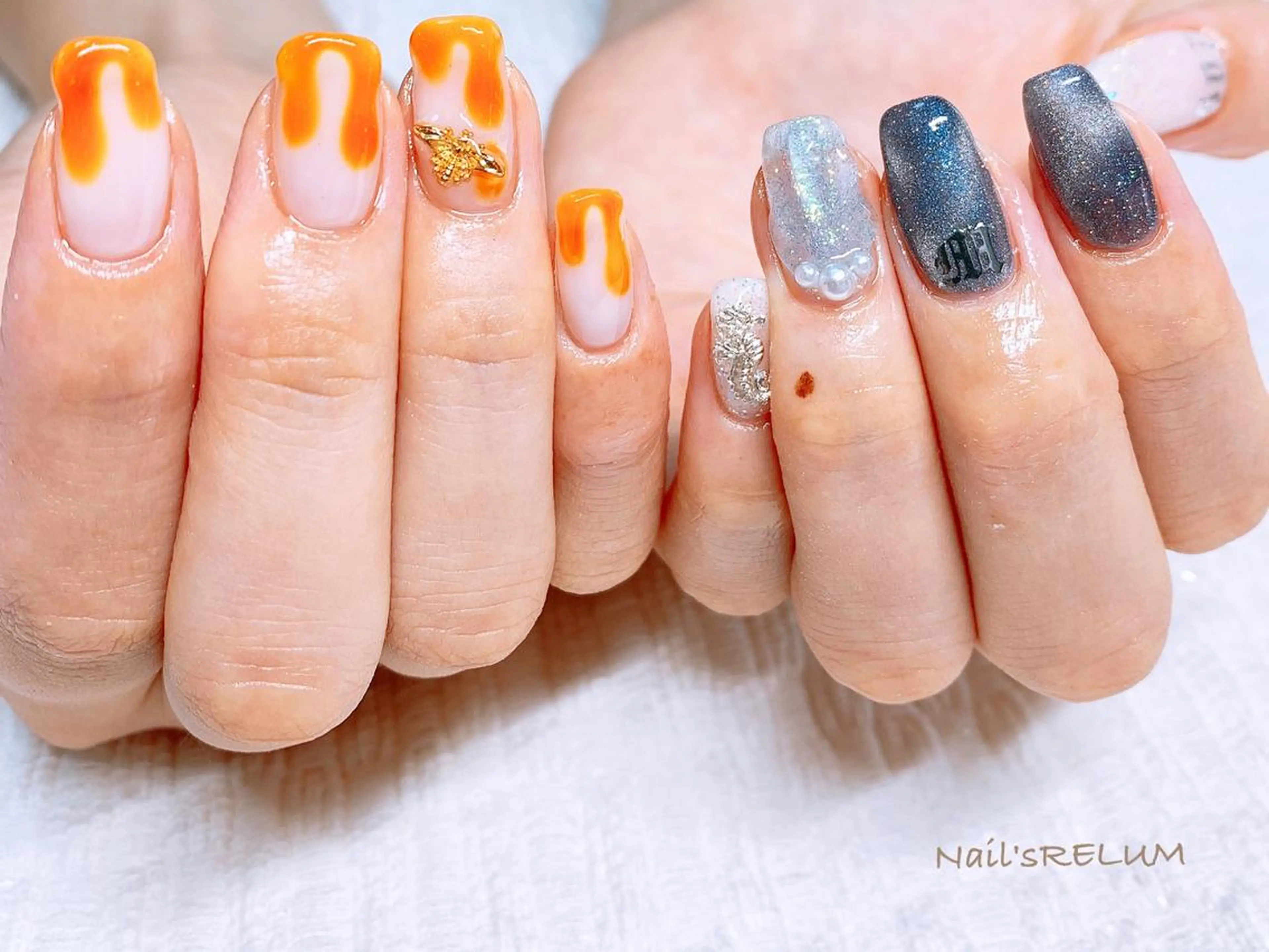 ネイル THECOLORS所属・近貞 莉奈のネイルデザイン