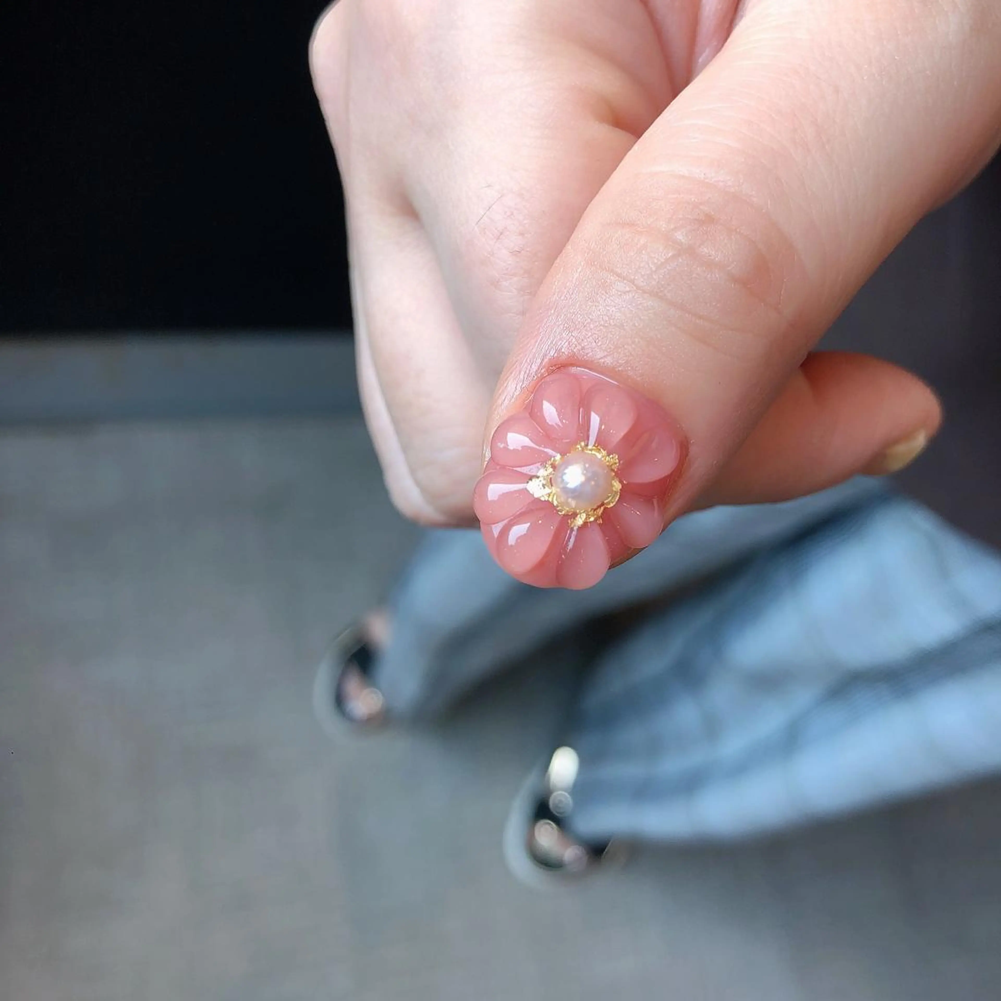 ロング カラー ヘアアレンジ キッズ ネイル マツエク・マツパ 福田 加奈のネイルデザイン