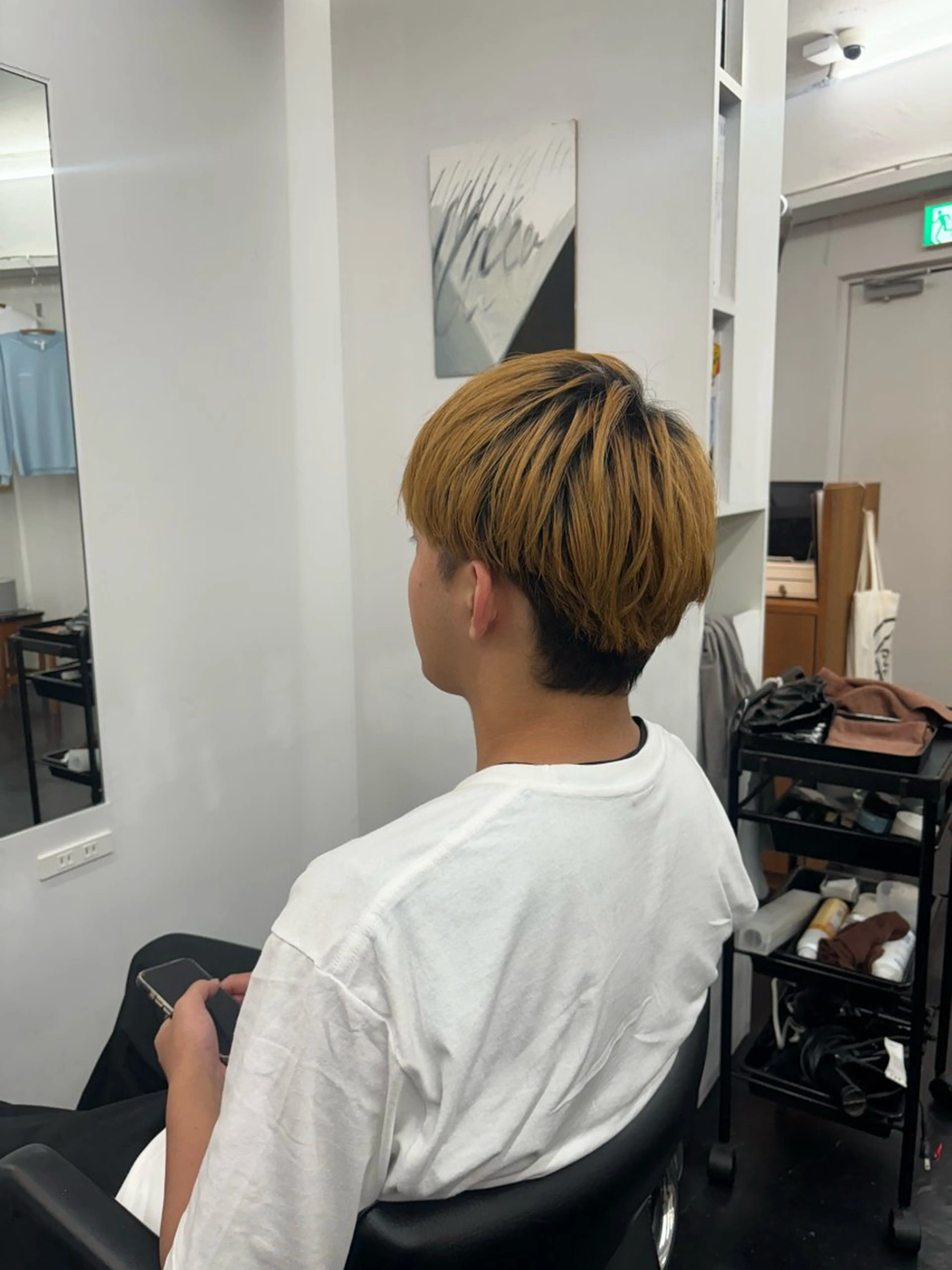 ミディアム メンズ ヤマザキ アヤメ 【シベルバレー横浜】のヘアスタイル