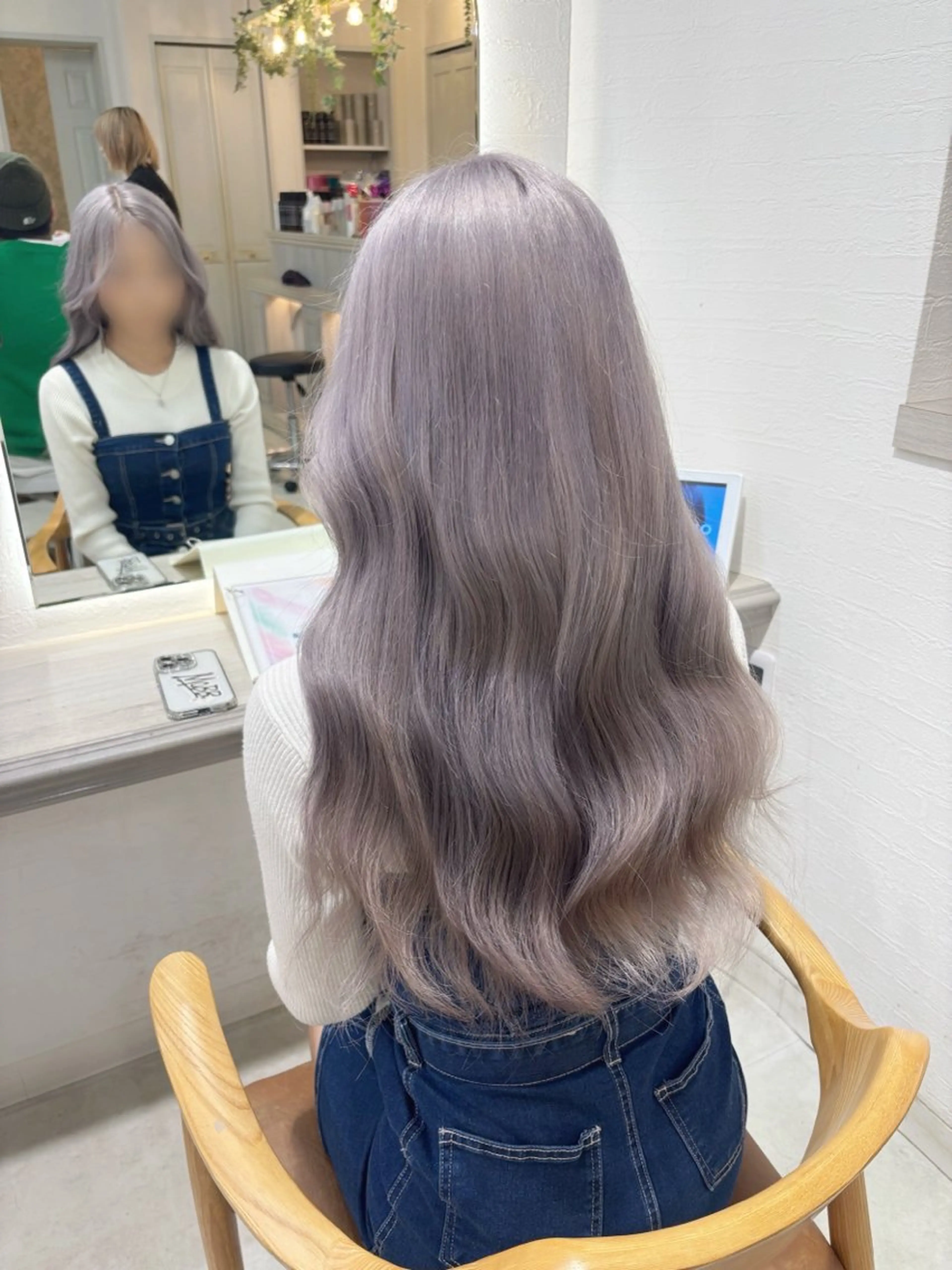 ロング ヘアカラー 艶髪/髪質改善/ 松村きさらのヘアスタイル