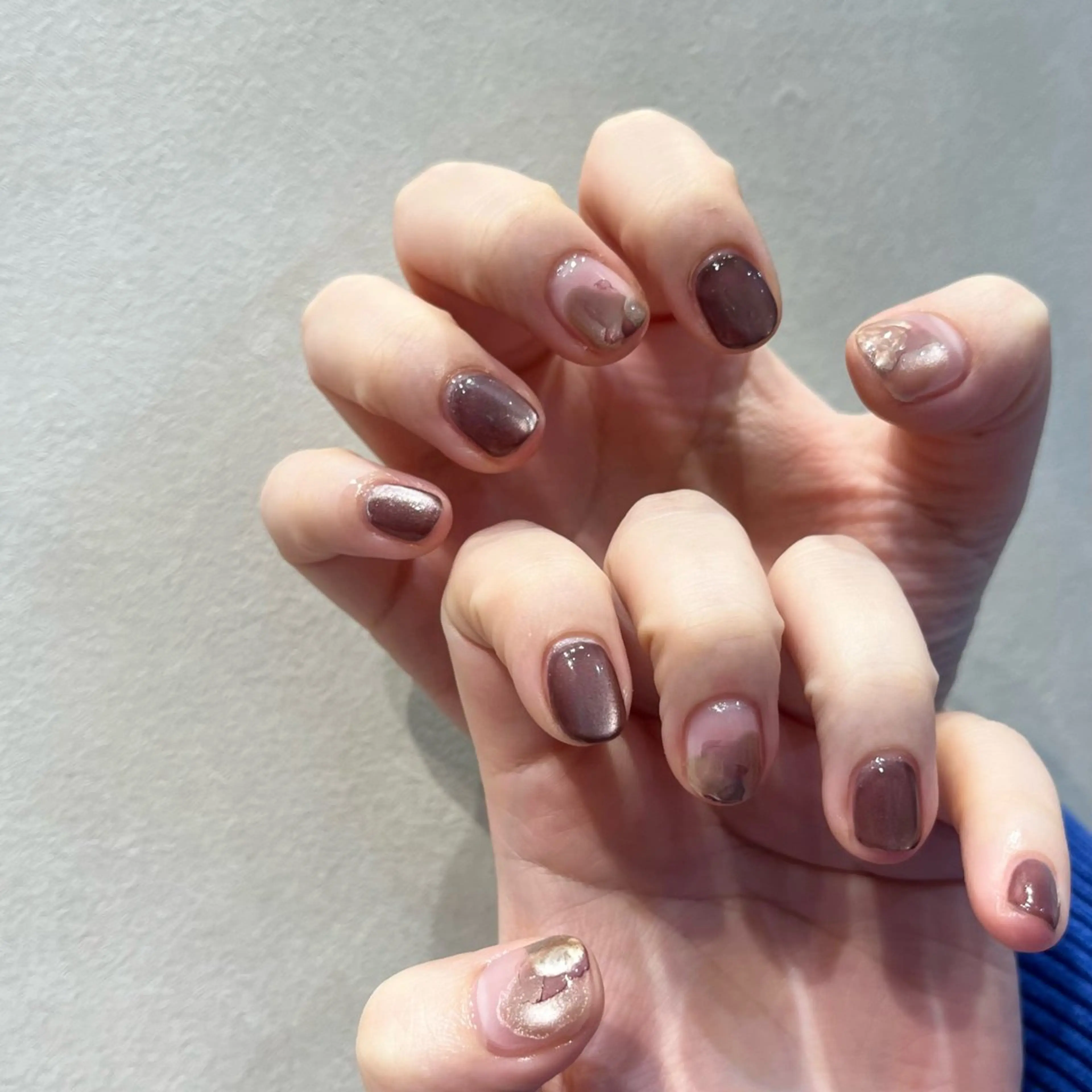 ネイル nail&care salon soa所属・soa/美容液ケアで 自爪を育てるネイルのネイルデザイン