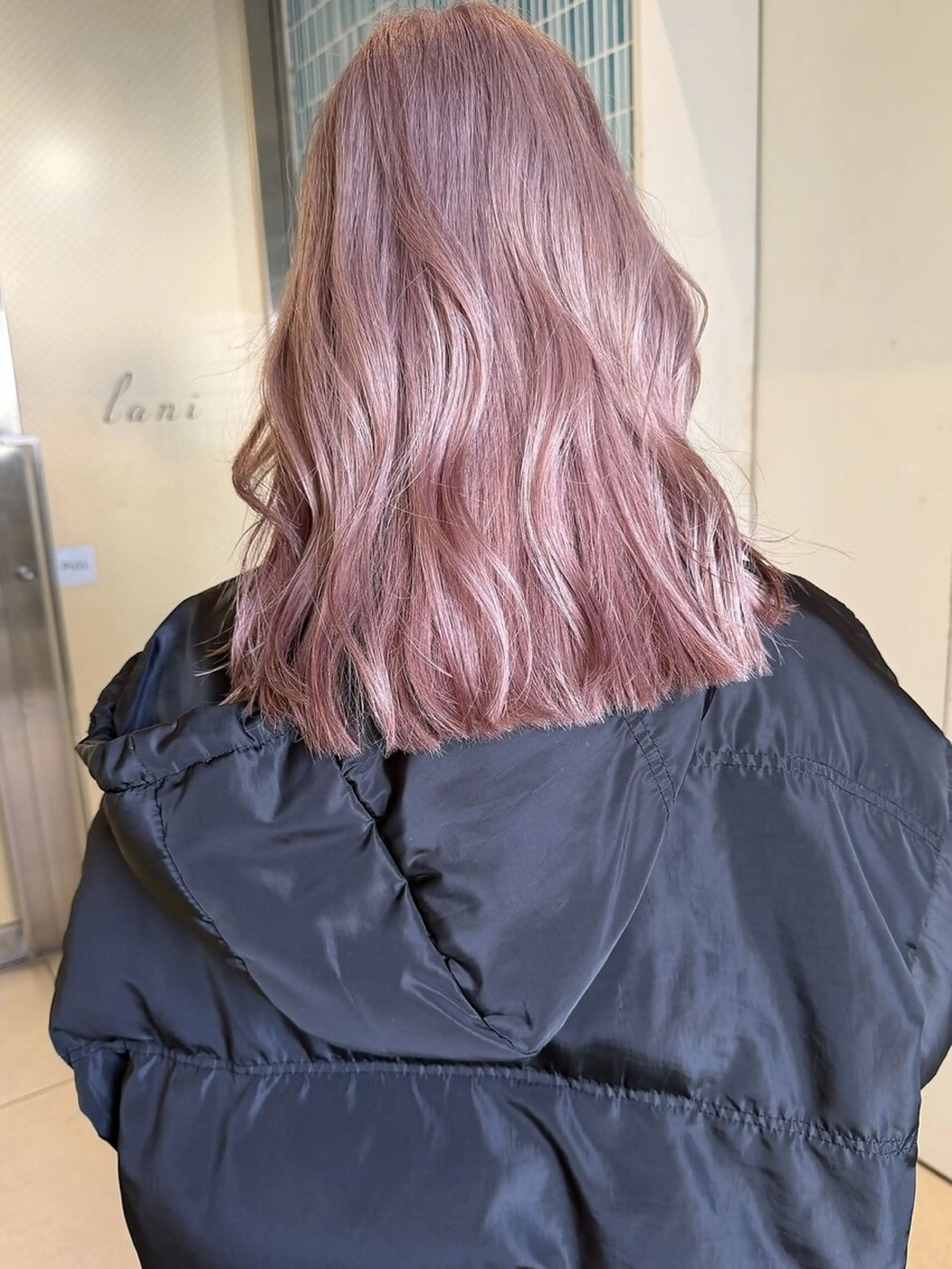ミディアム カラー バレイヤージュ ブリーチ ケアブリーチ ハイライトカラー インナーカラー ヘアカラー lani ブリーチ /ダブルカラーのヘアスタイル