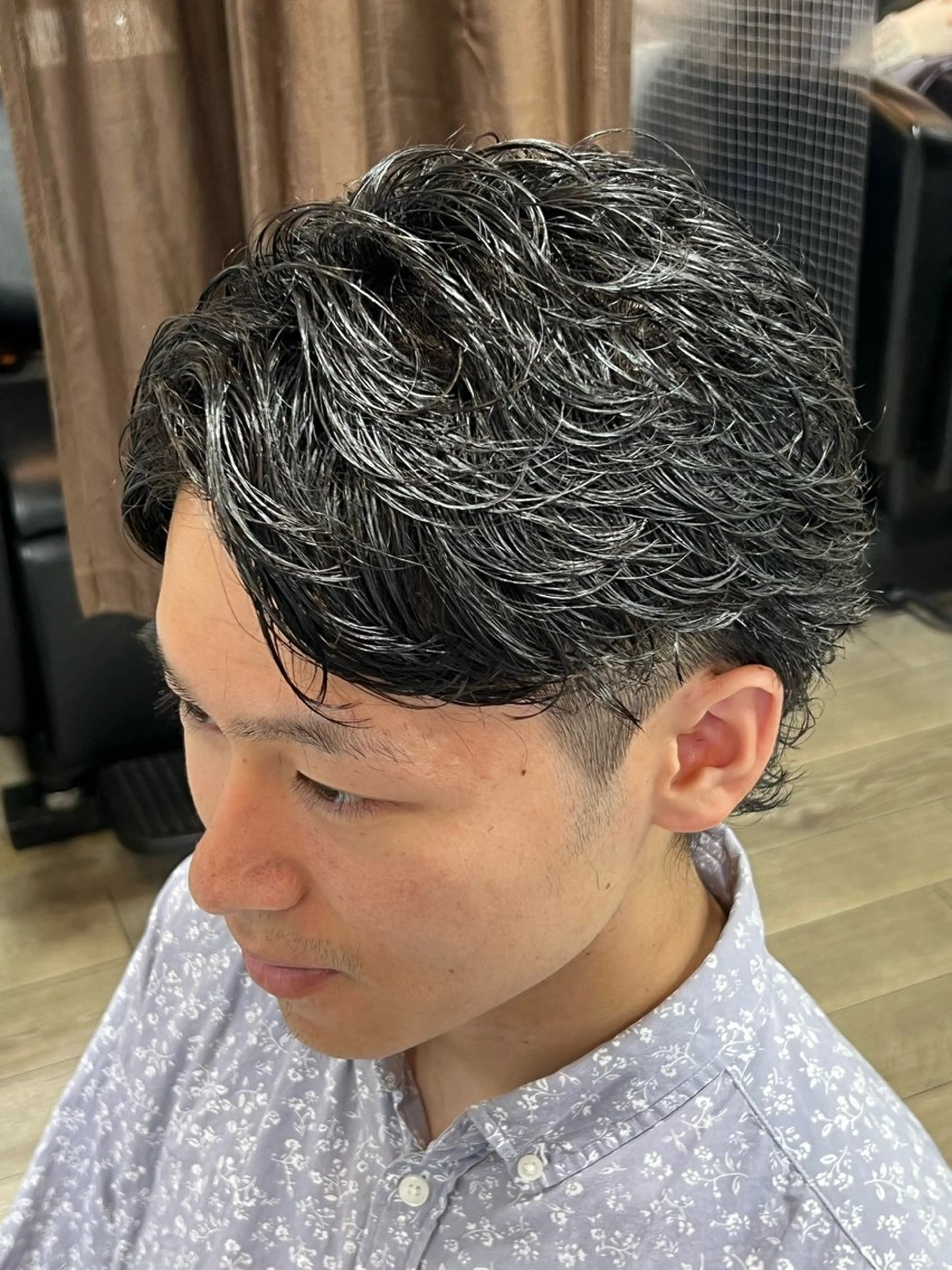 men'sカット＋シャンプーの写真