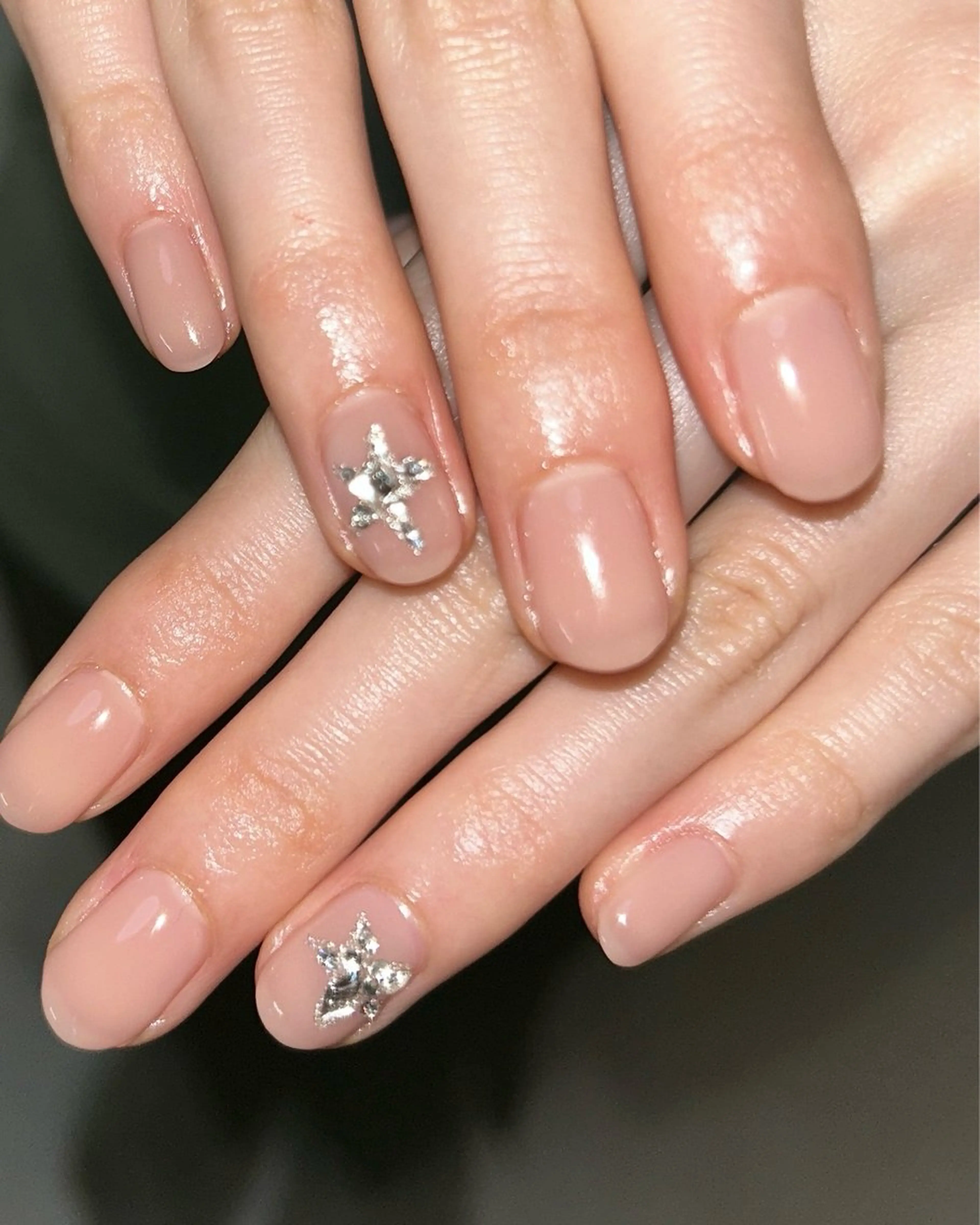 ネイル アートネイル キラキラネイル ハンドネイル ten nail salon　かえでのネイルデザイン