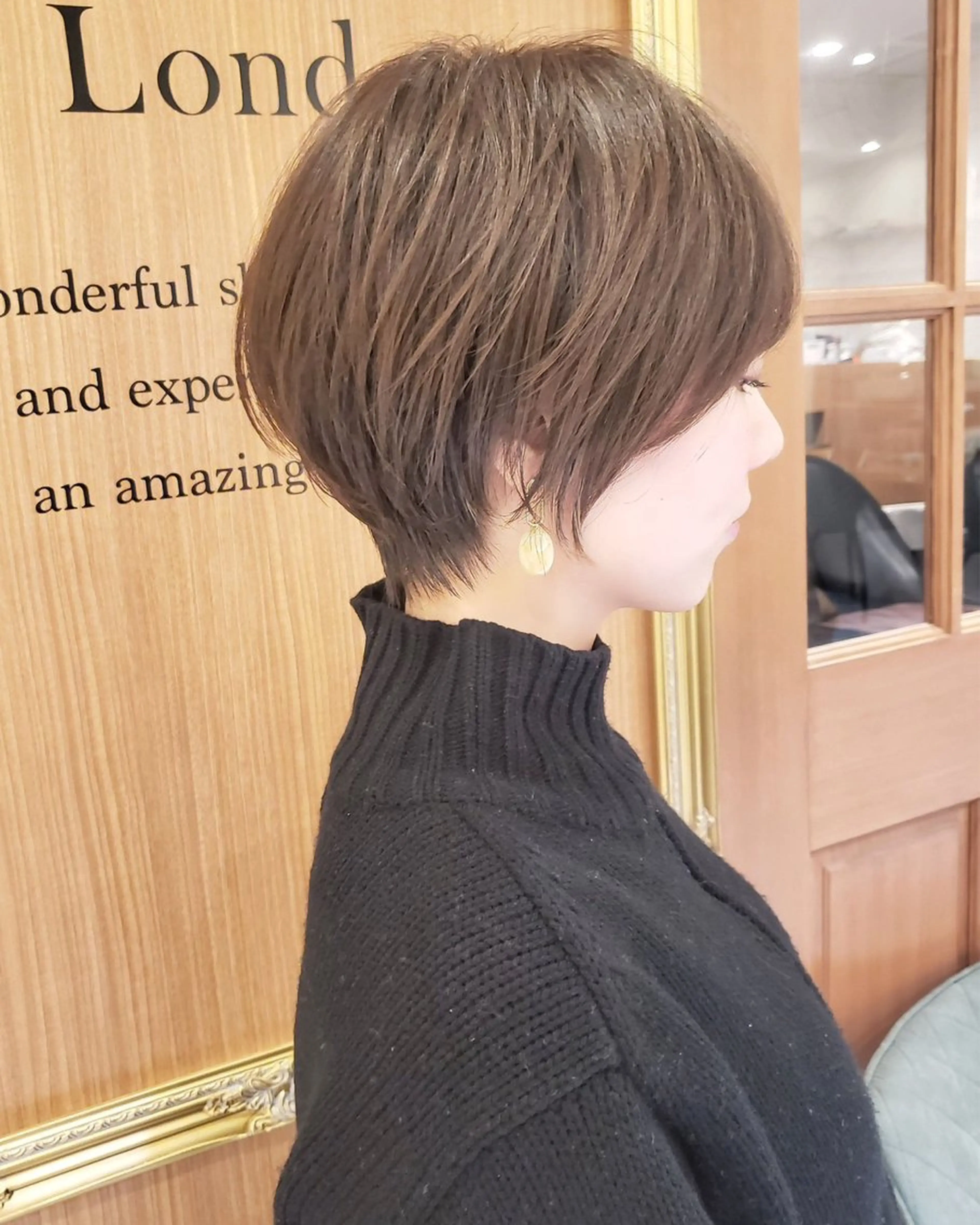 ショート カラー パーマ ショートボブ ハイライトカラー インナーカラー ボブ ハイライト ショート特化/ 似合わせカット/高津のヘアスタイル