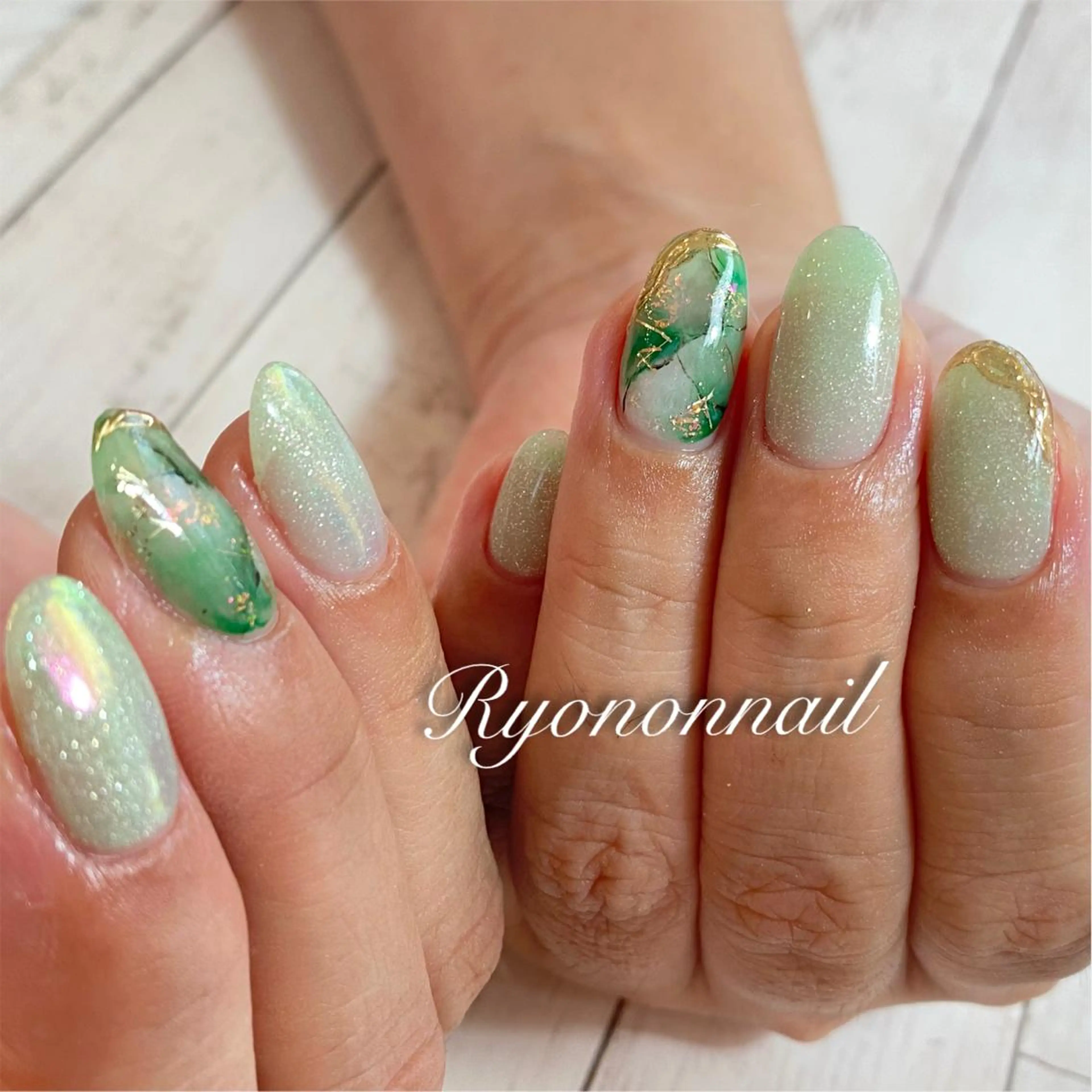 ネイル Ryononnail(リョノンネイル)所属・Ryononnail 上谷典子のネイルデザイン