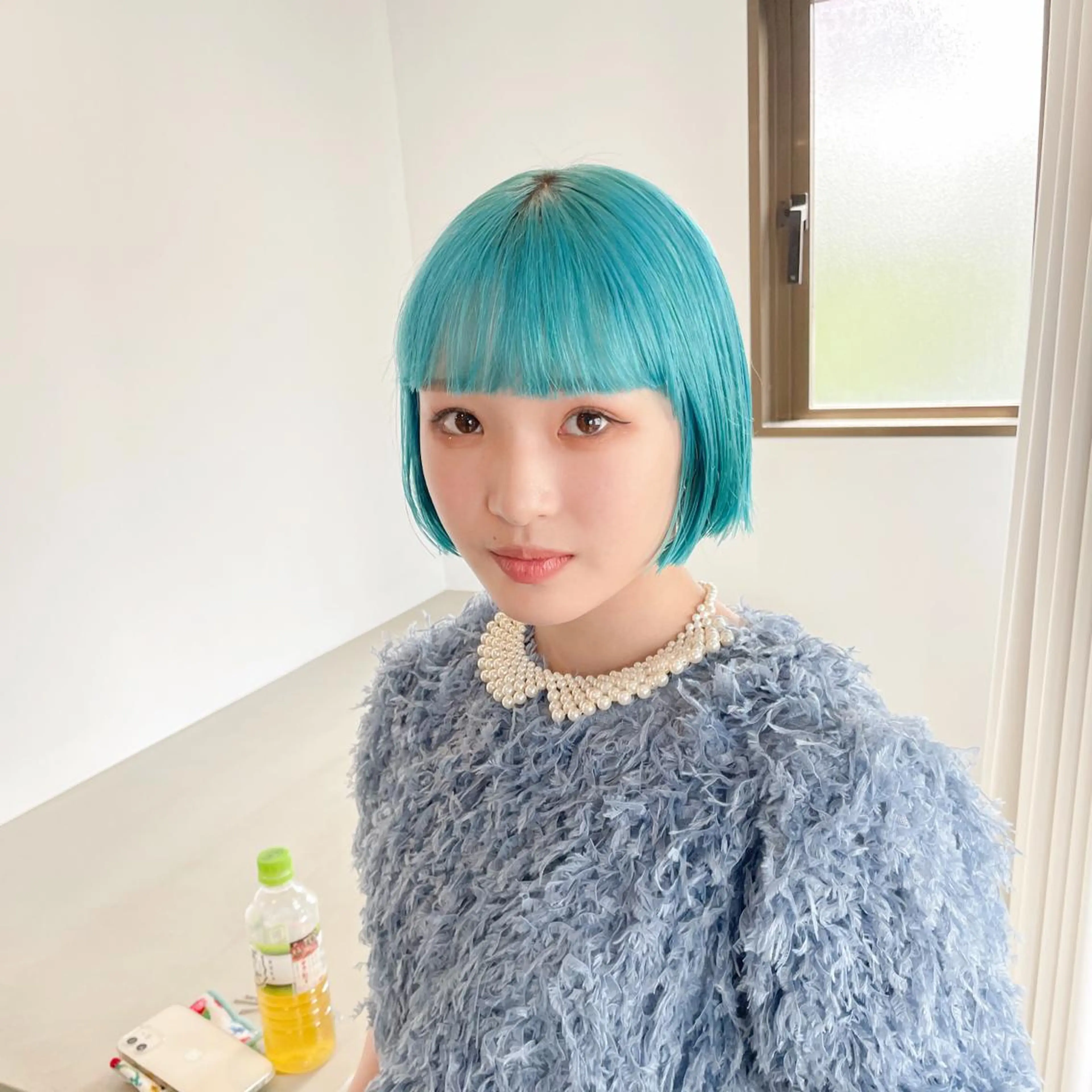 ショート カラー ショートボブ ボブ ショートヘア ワイドバング カット ヘアカラー Takuma Suzuki中目黒のヘアスタイル