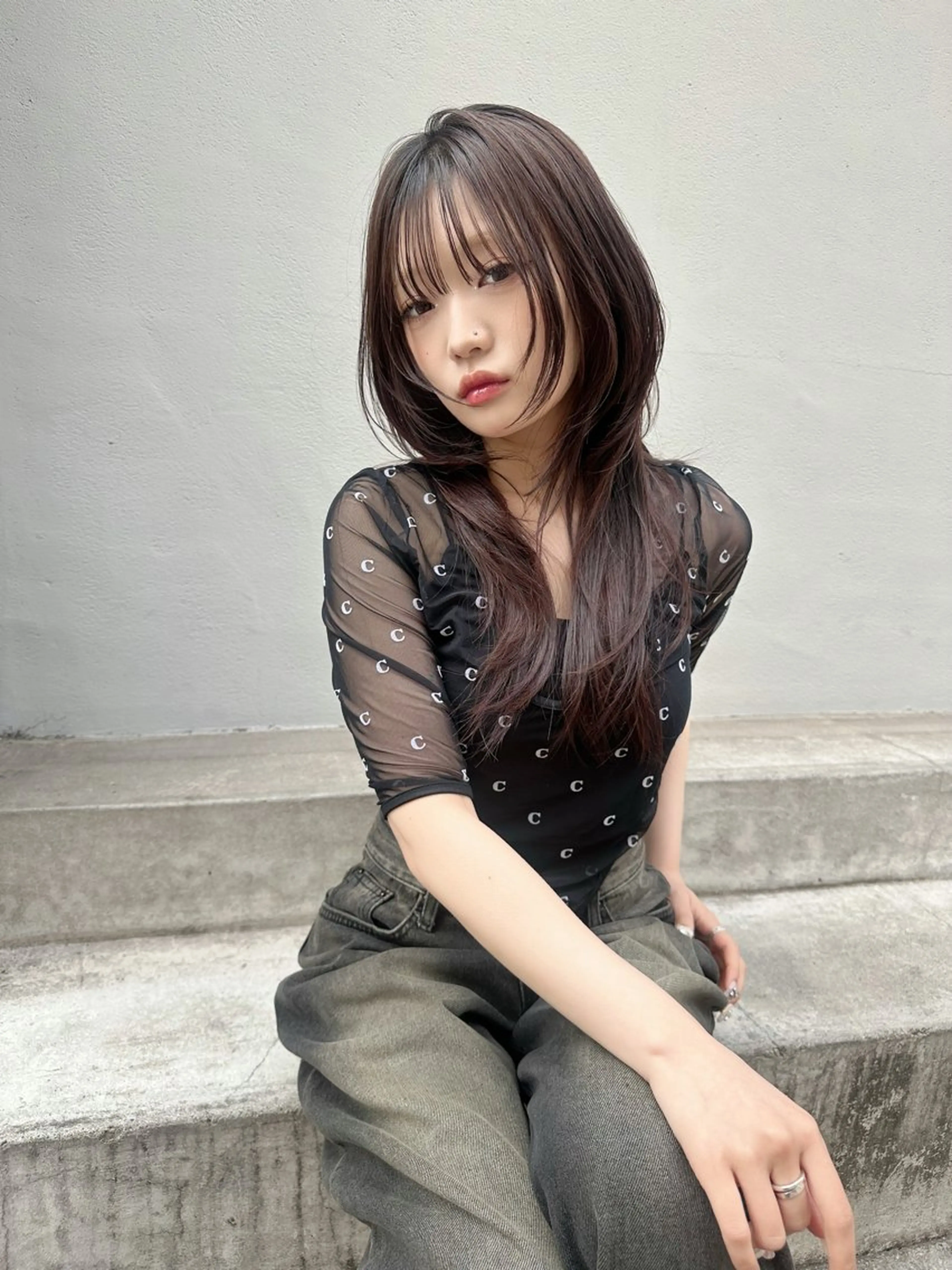 ロング 鎌倉 彩のヘアスタイル