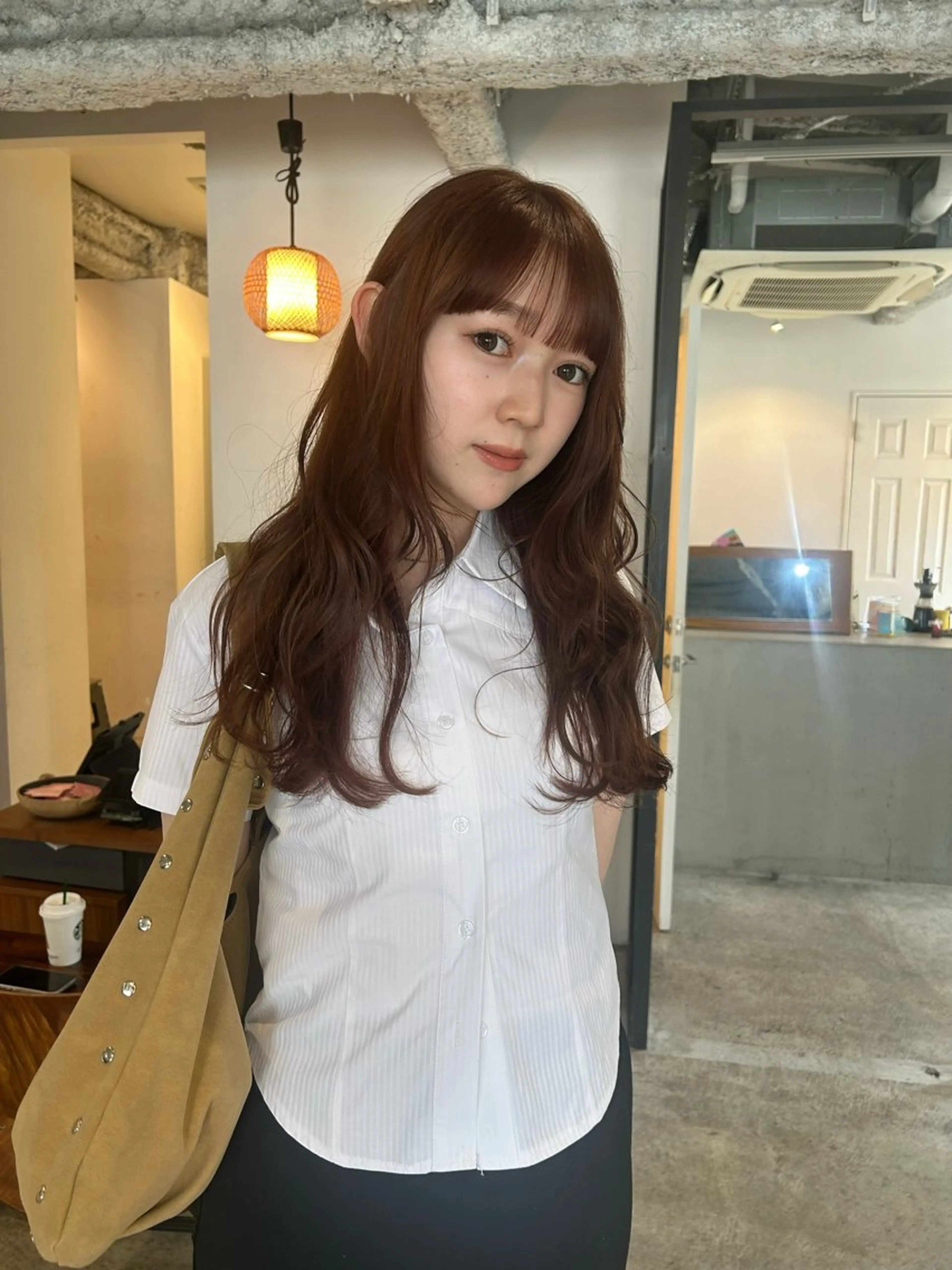 ロング カラー ヘアアレンジ 🎀suzuna 透明感colorのヘアスタイル