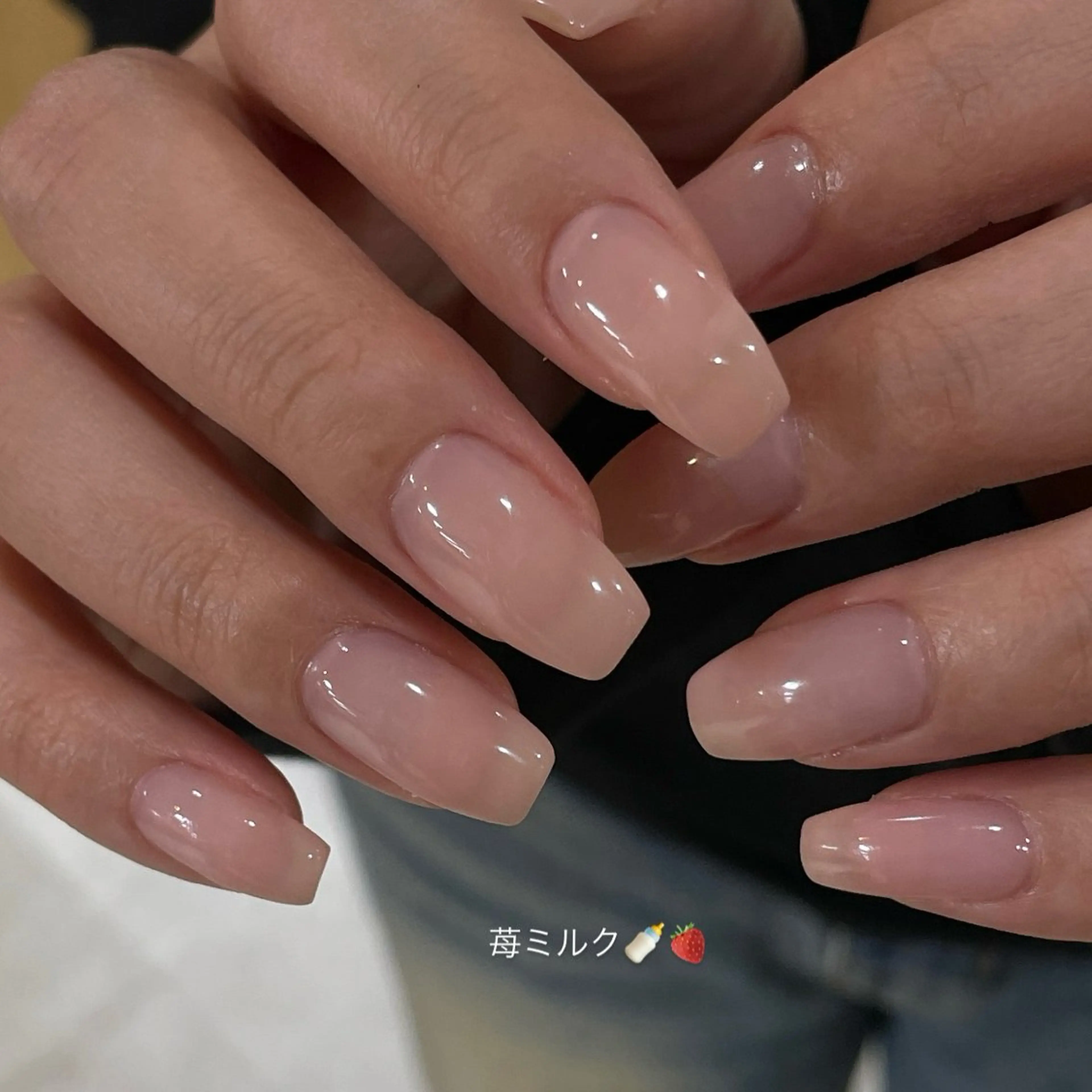 ネイル ワンカラーネイル ハンドネイル you (ユウ)のネイルデザイン