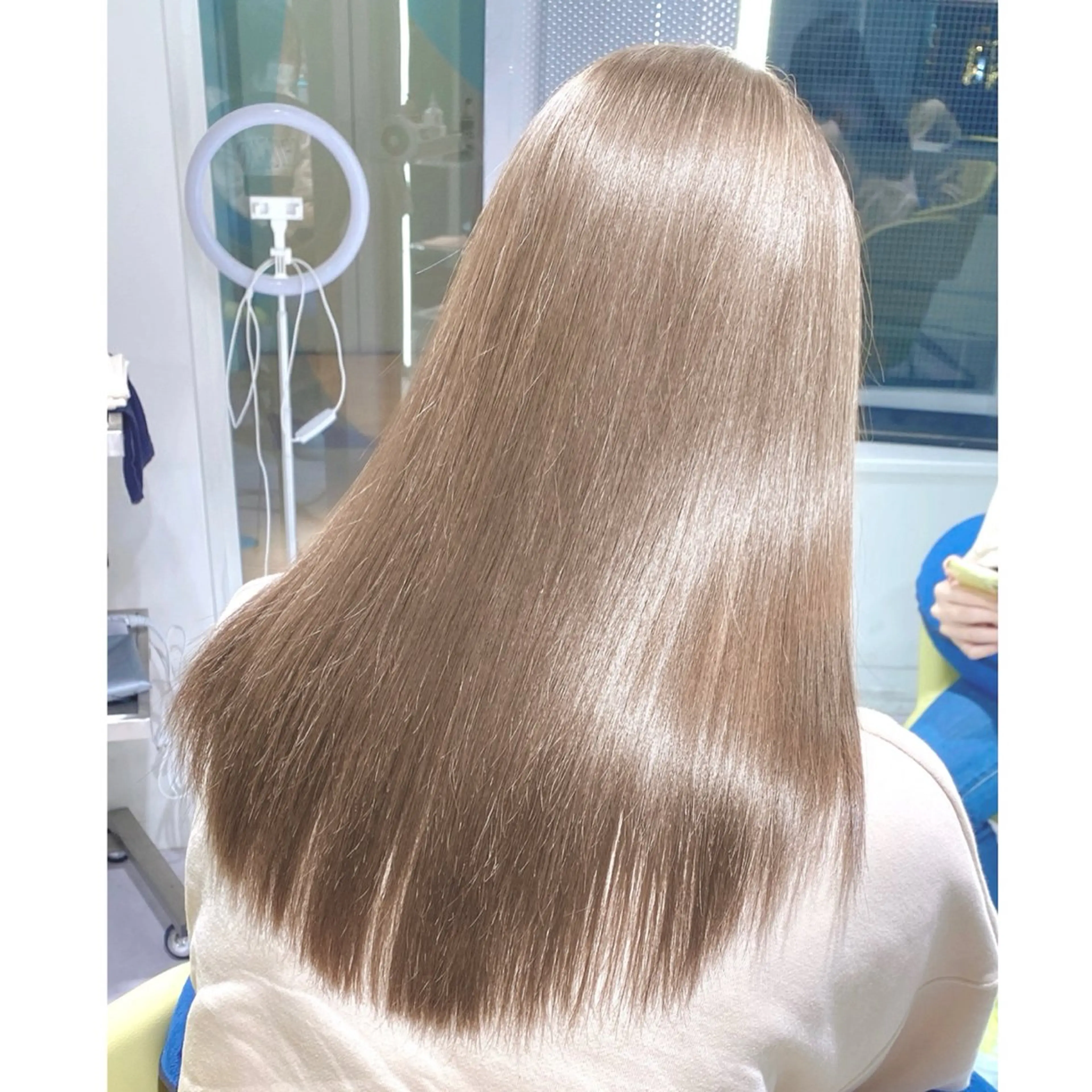 セミロング 森 隆秀/韓国ヘアのヘアスタイル