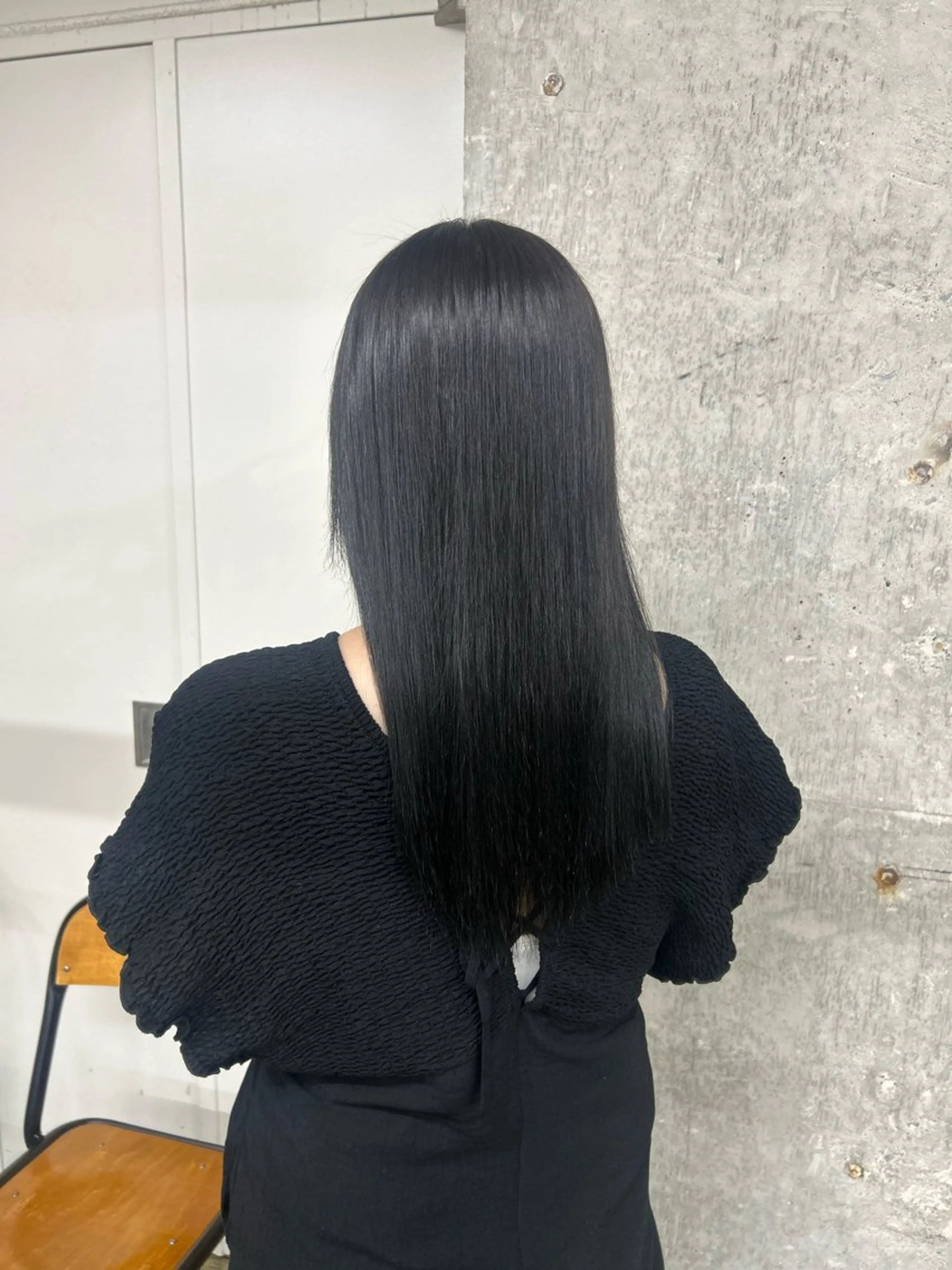 ロング カラー ヘアカラー 縮毛矯正 大本 メンズ/パーマのヘアスタイル