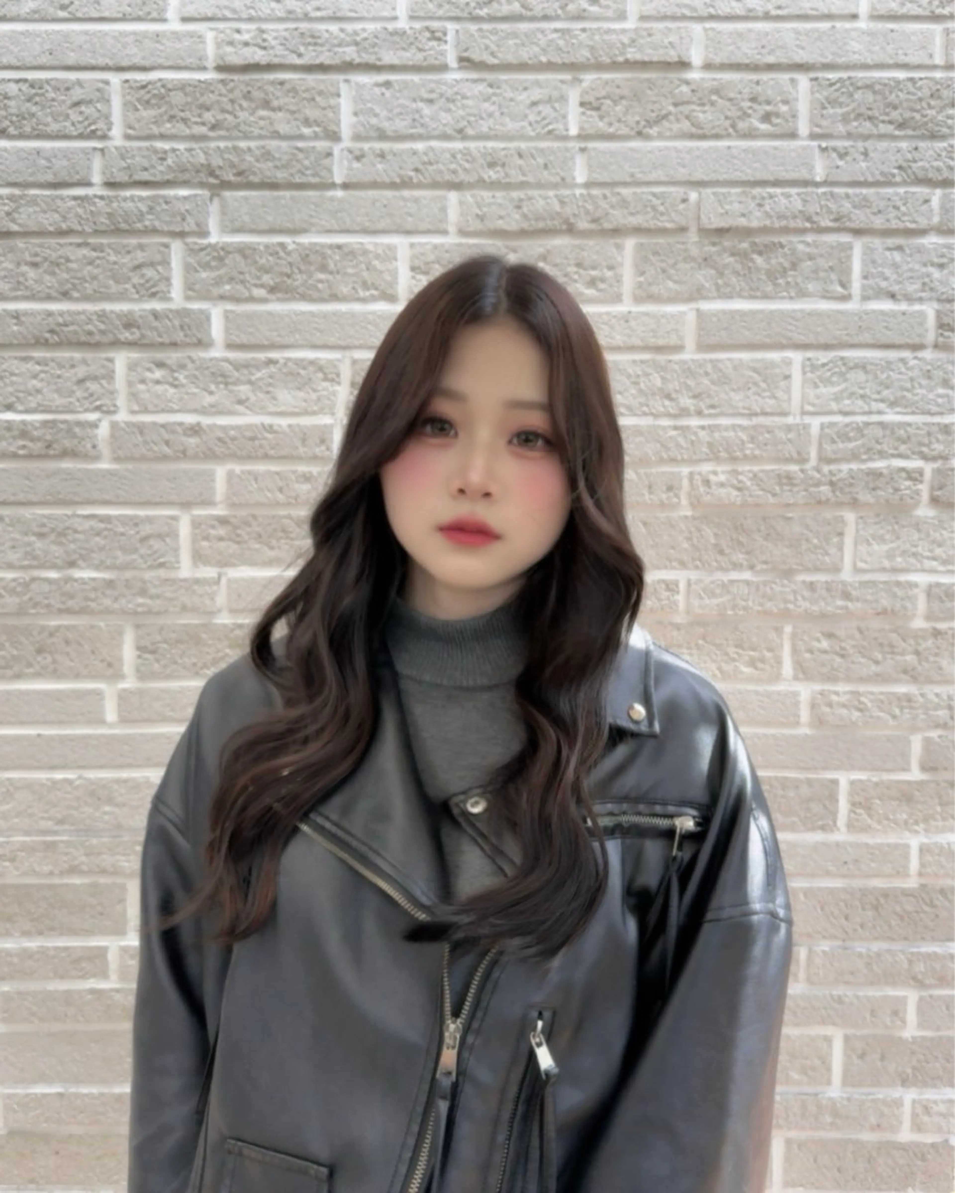 🕯顔周りカット+ヘアカラー+トリートメント🕯韓国風スタイルのセットメニュー✧︎*。の写真