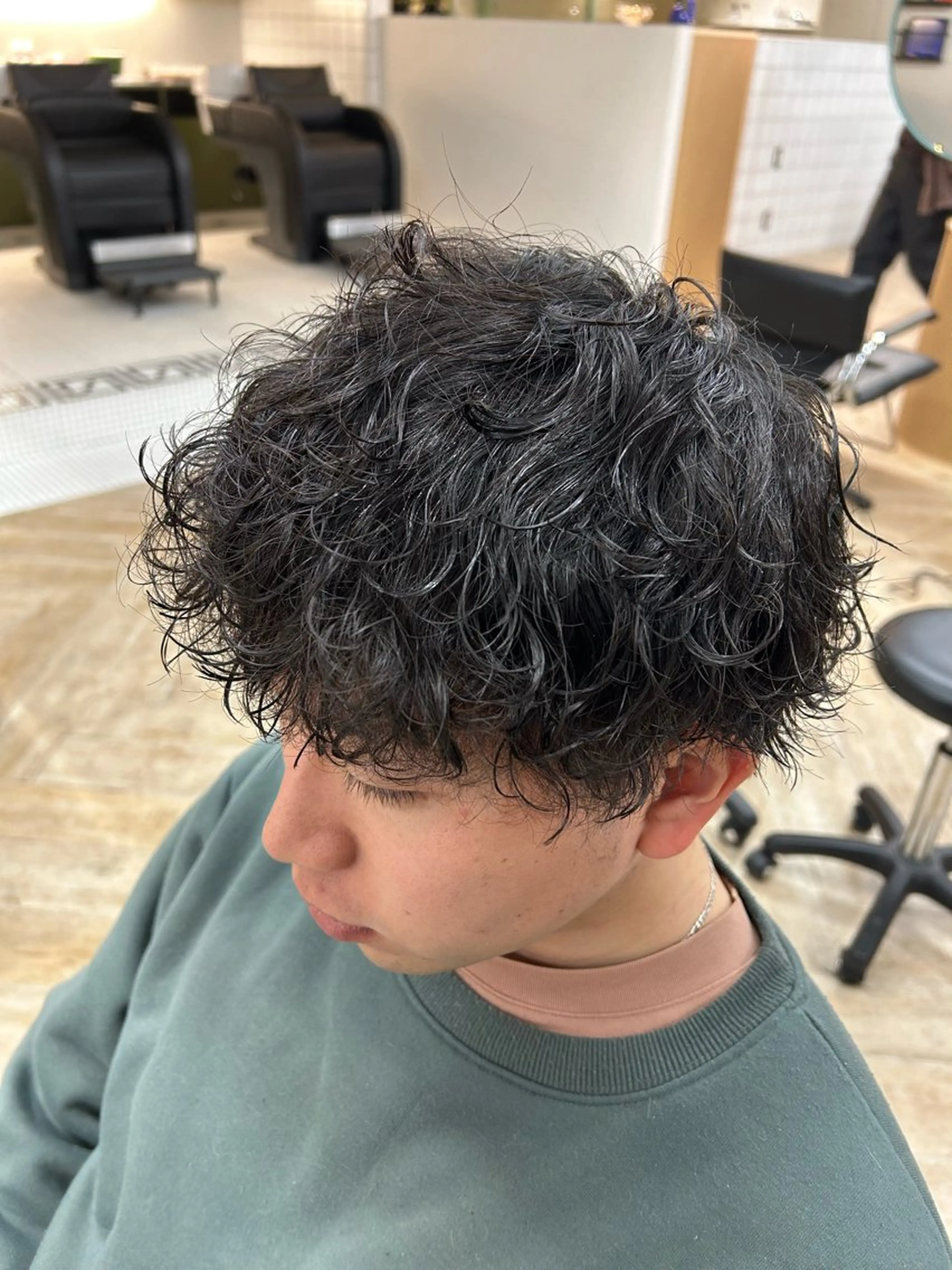 【メンズ限定🔥】骨格矯正カット＋各種パーマ＋オージュアクイックトリートメントの写真