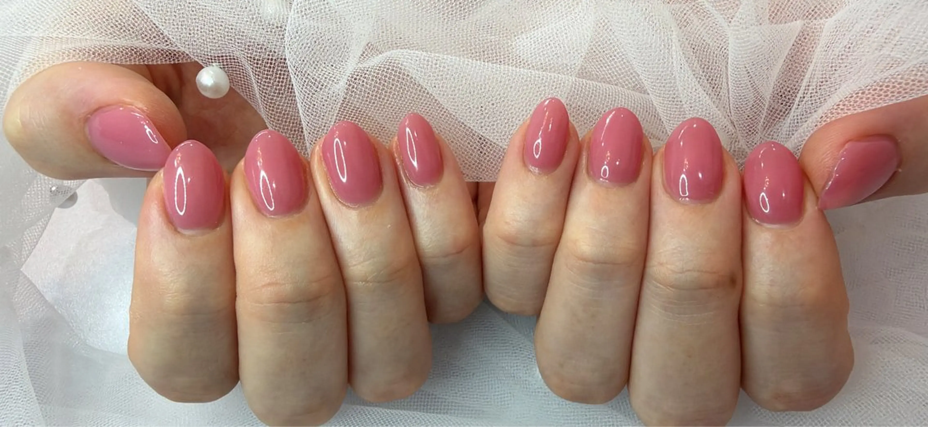 ネイル ワンカラーネイル REGINA所属・REGINA 理沙のネイルデザイン