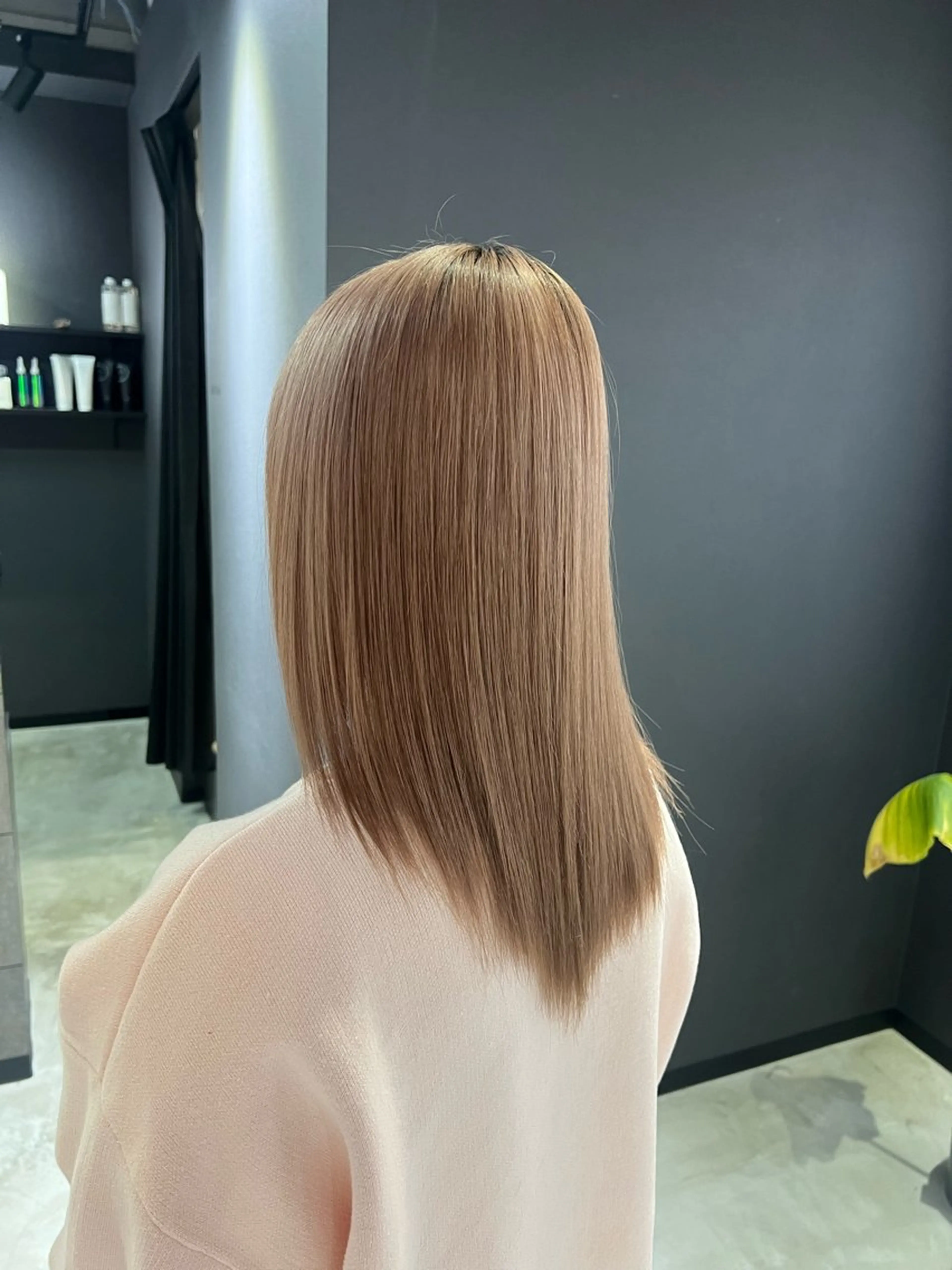 セミロング 優月/カラー特化 西宮/夙川のヘアスタイル