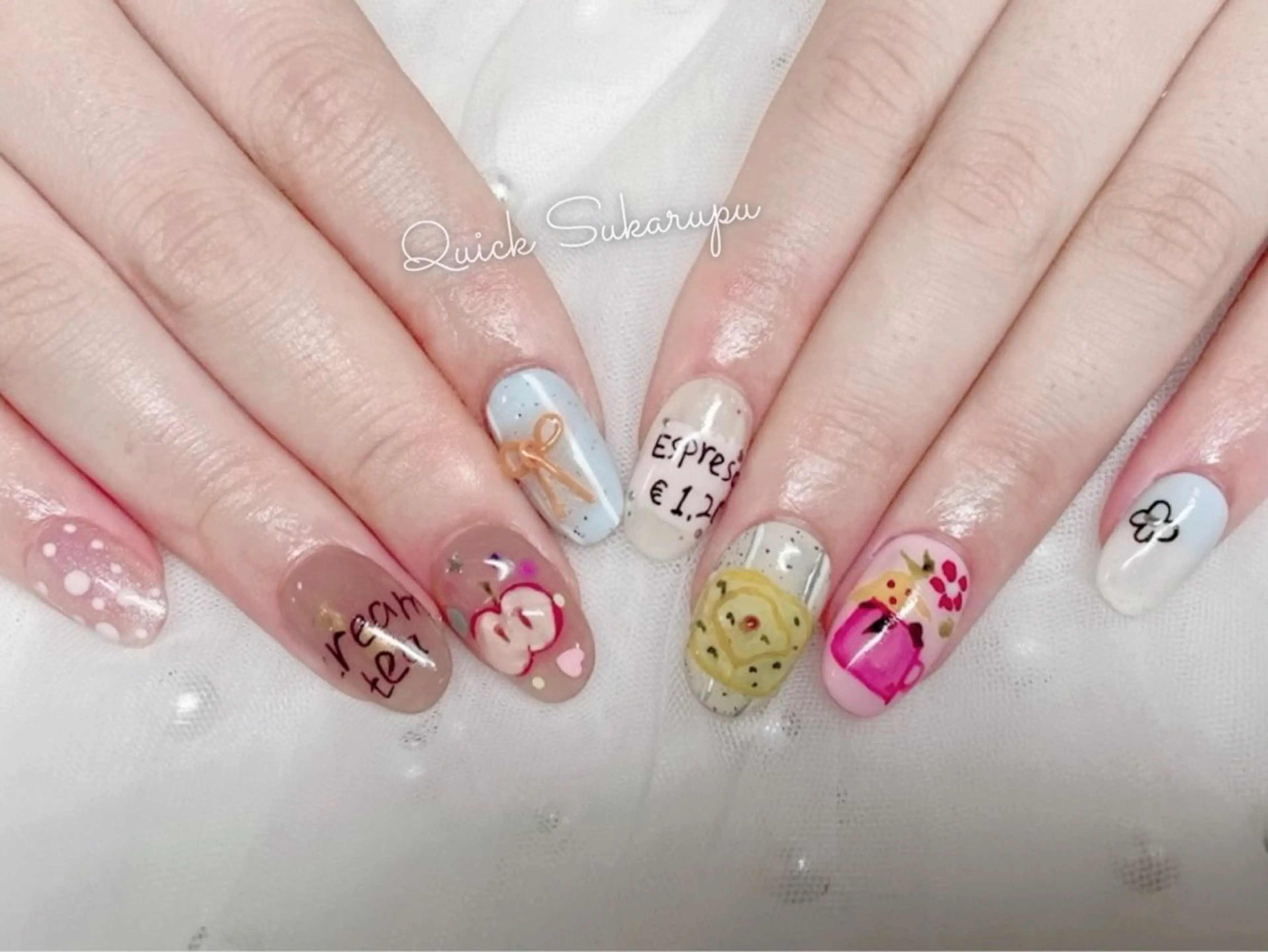 ネイル ハンドネイル Quick Sukarupu新宿のネイルデザイン