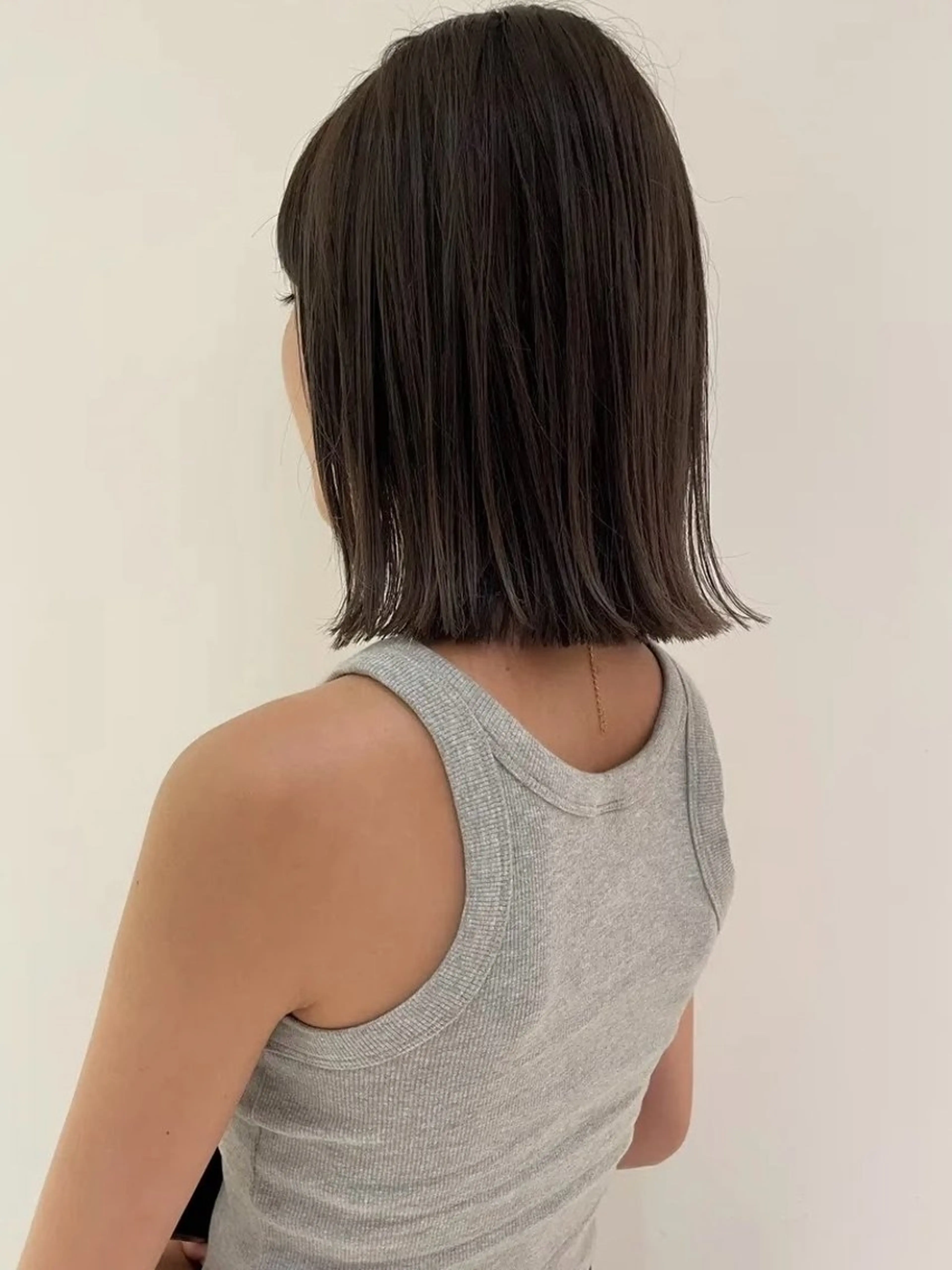 ミディアム カラー ボブ 🍑透明感hair ・NENE🍑のヘアスタイル