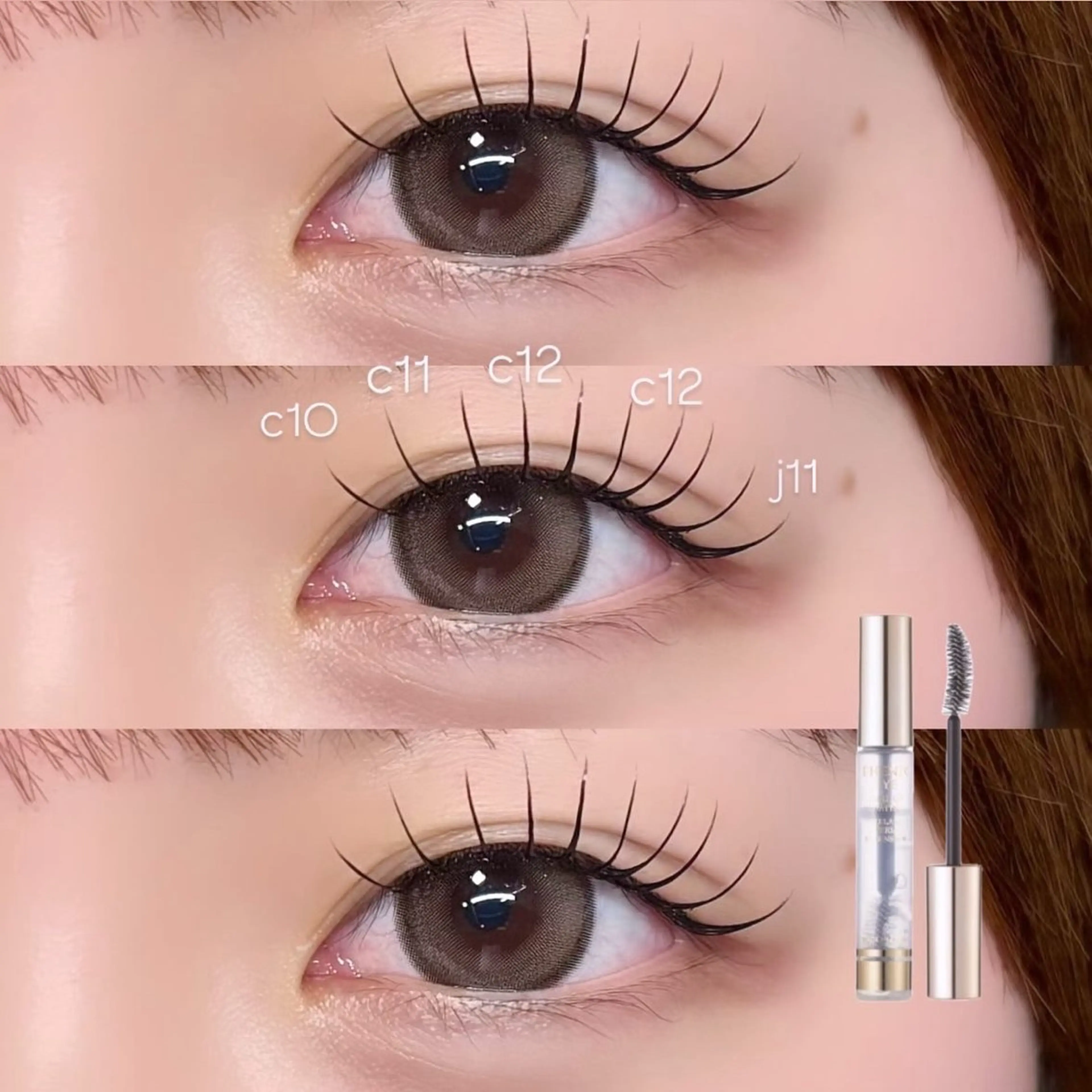 flat lash120本の写真