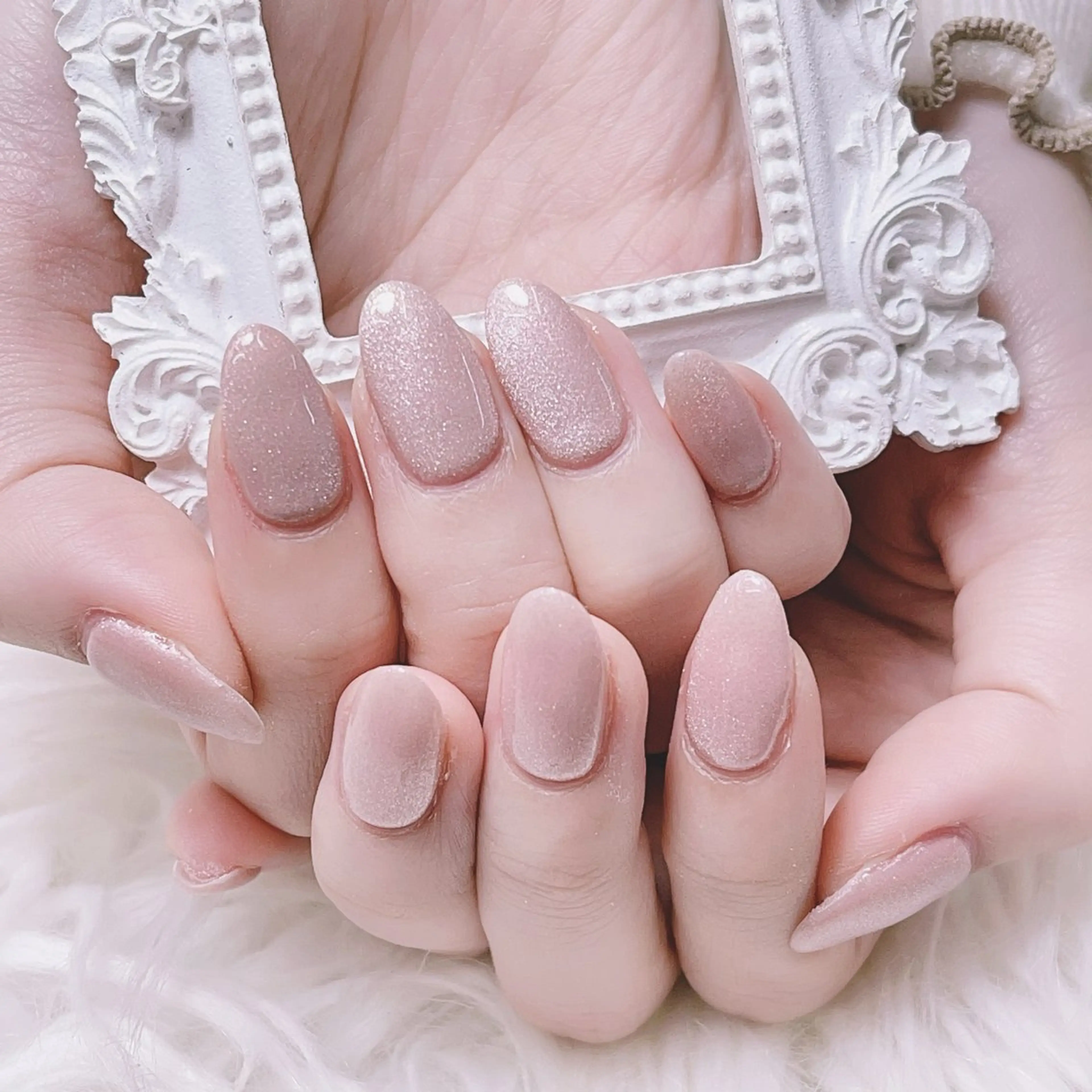 メンズ ネイル アートネイル フレンチネイル ジェルネイル キラキラネイル パラジェル Bloom スカルプ専門店のネイルデザイン