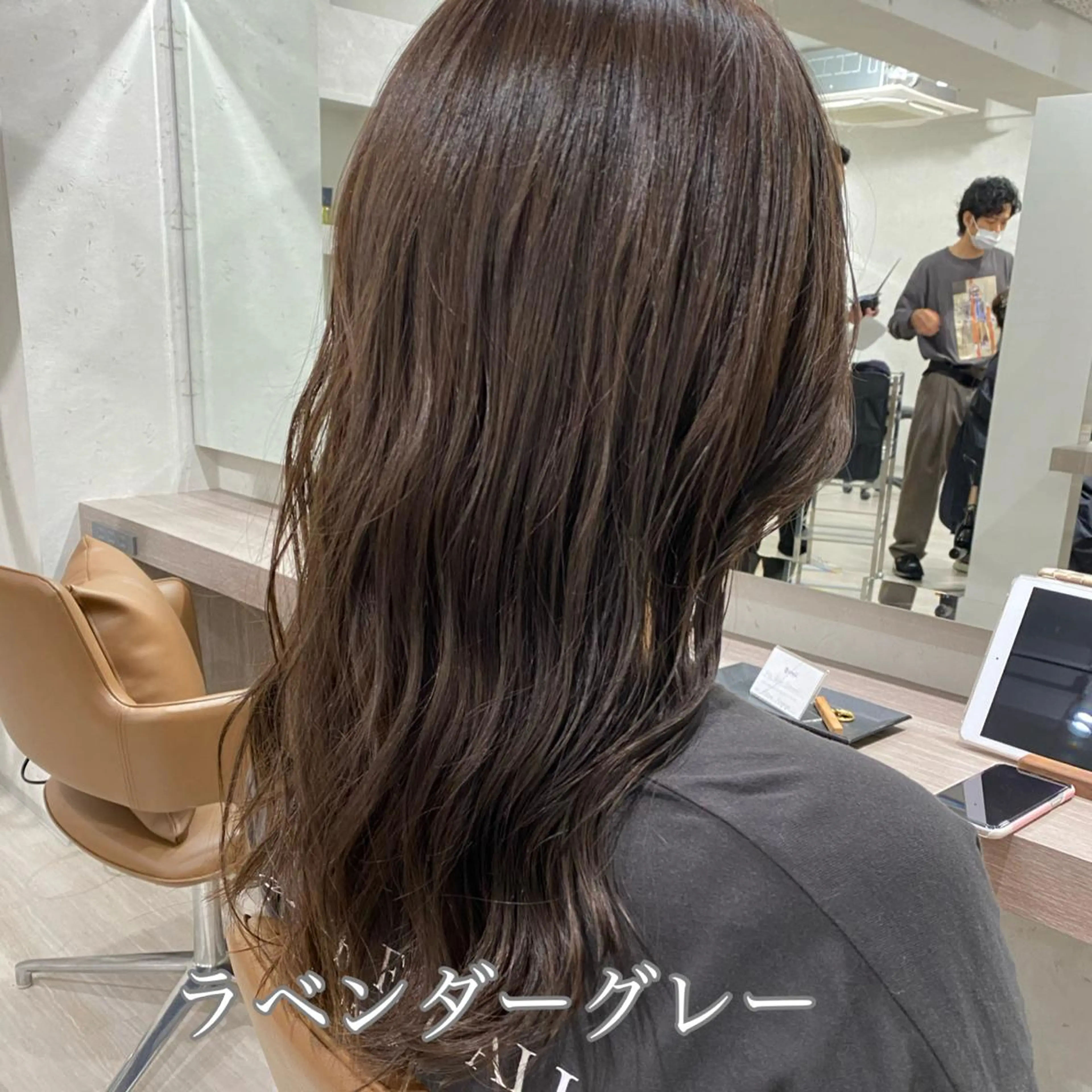 ミディアム VLOW nex the salon所属・韓国風/髪質改善/ ナガヤアキラのヘアスタイル