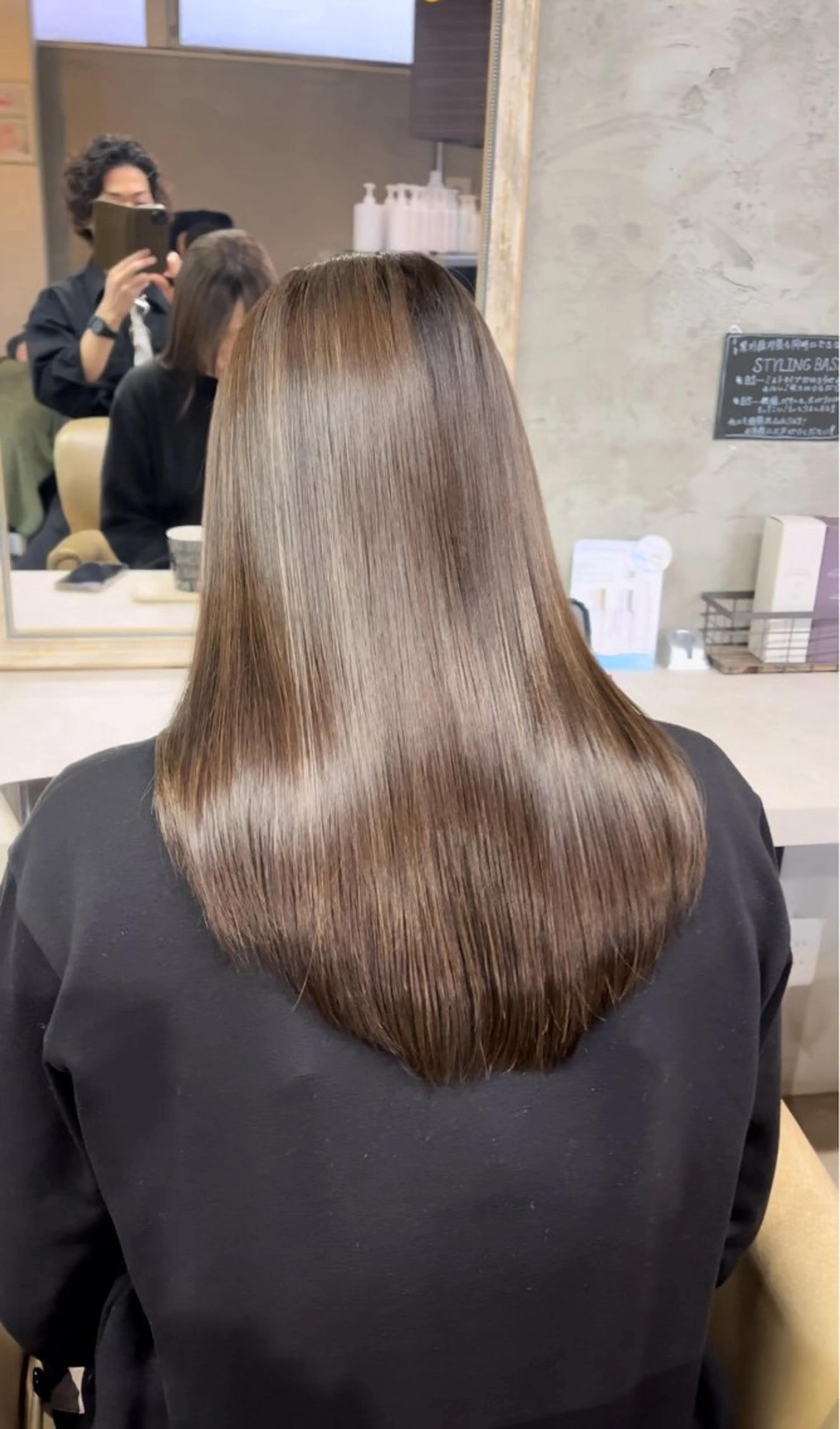 ロング カラー 髪質改善 ロング トリートメント NEOSALON Blast所属・デザイン/美髪カラー 艶職人/福井SHUNのヘアスタイル