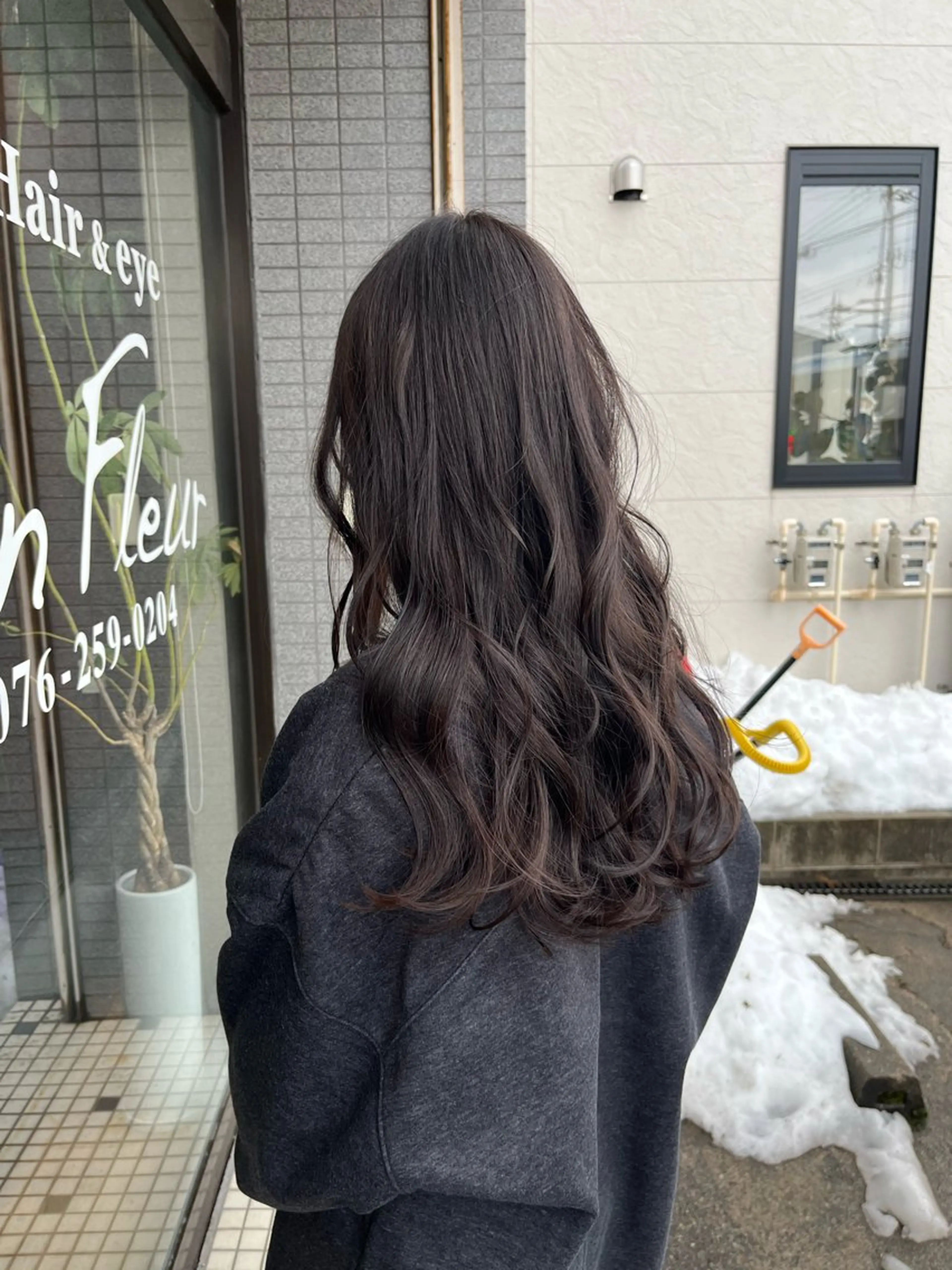ロング Un Fleur所属・立野 希沙のヘアスタイル