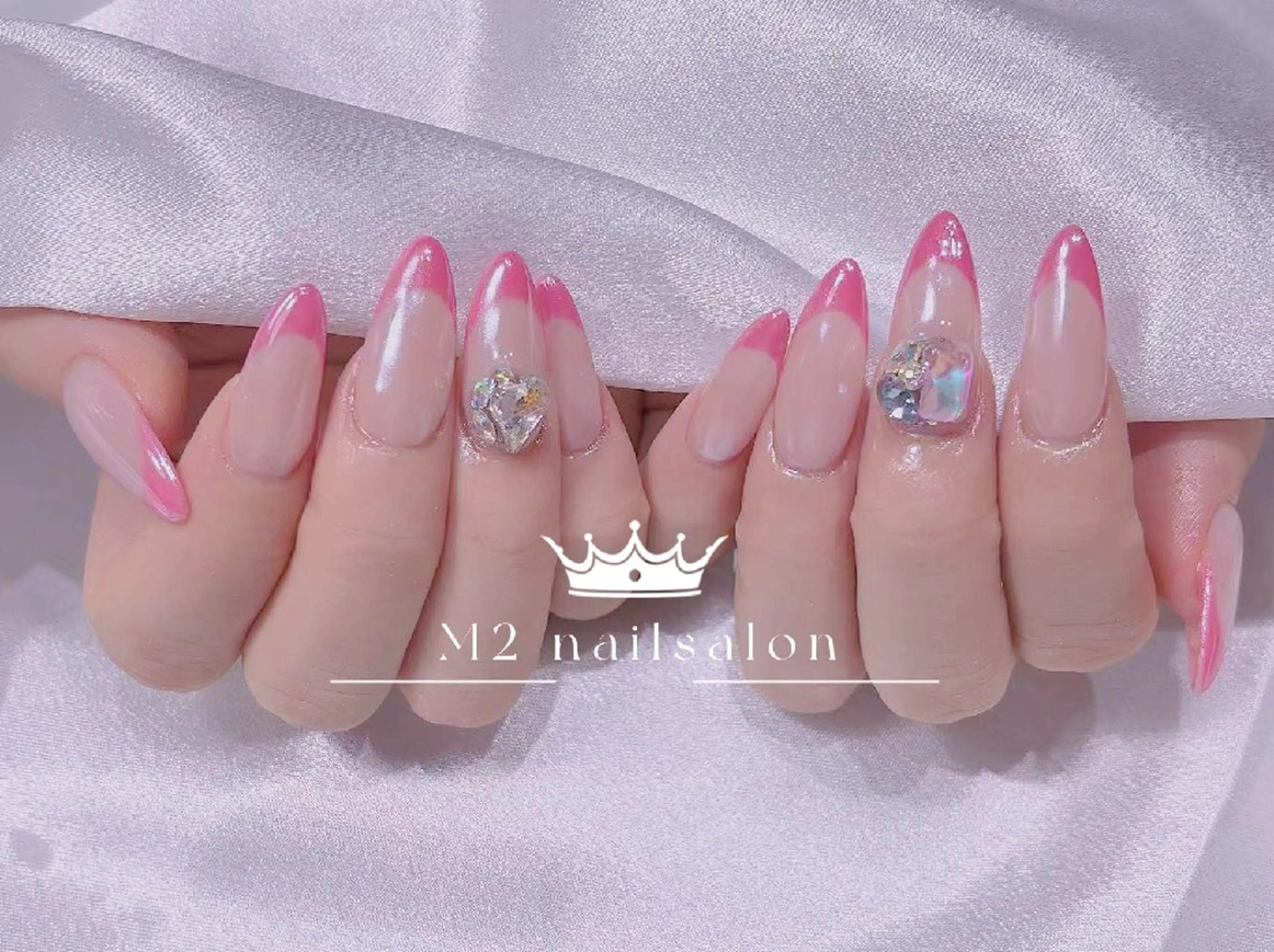 ネイル ハンドネイル ハンドケア MxS Nail(長さだし/フィルイン/マグネット/韓国ネイル/ワンホンネイル/ワンカラー)所属・MxS リィリィのネイルデザイン