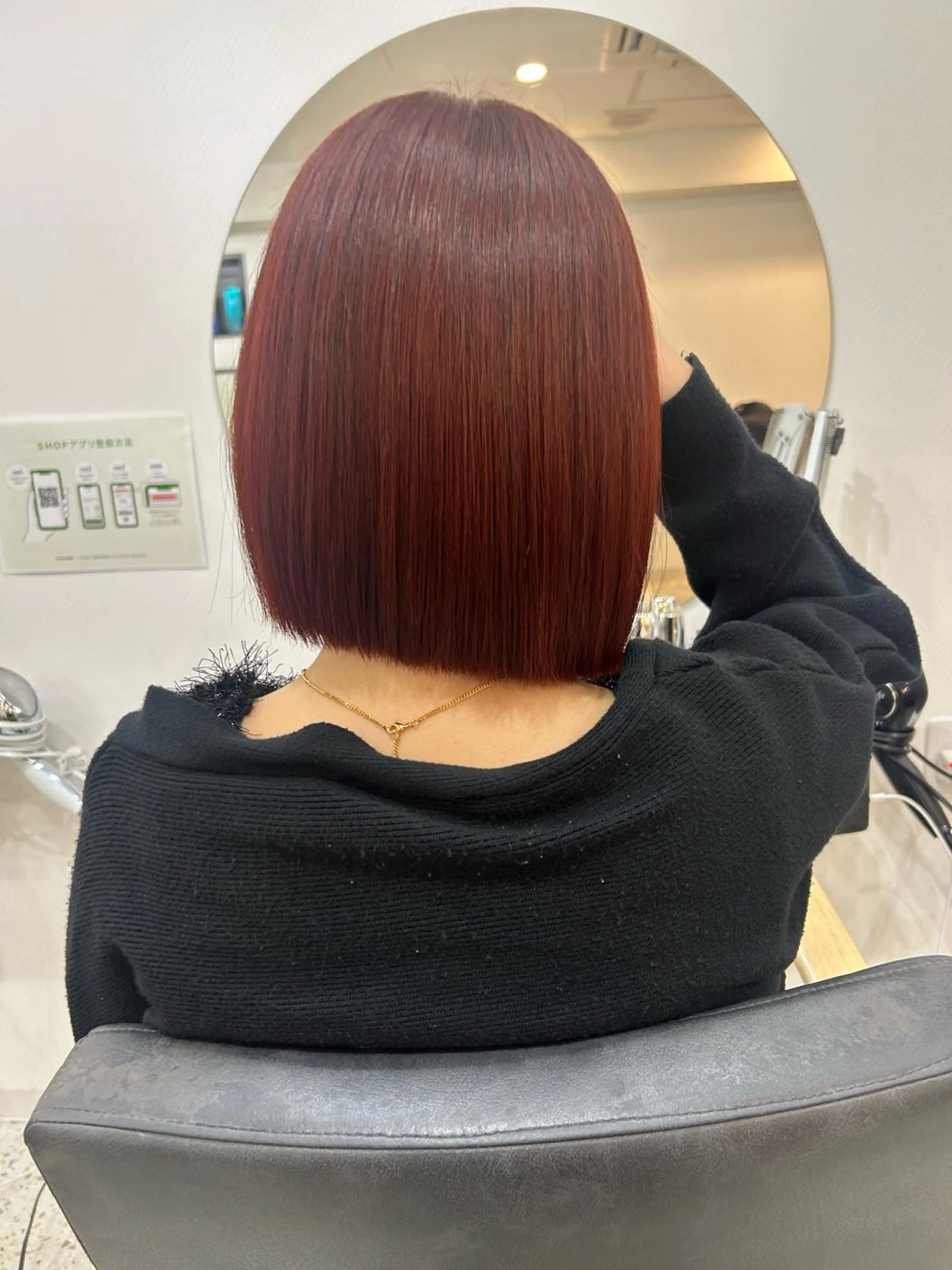 ショート カラー カット ヘアカラー 透明感カラー 莉々子のヘアスタイル