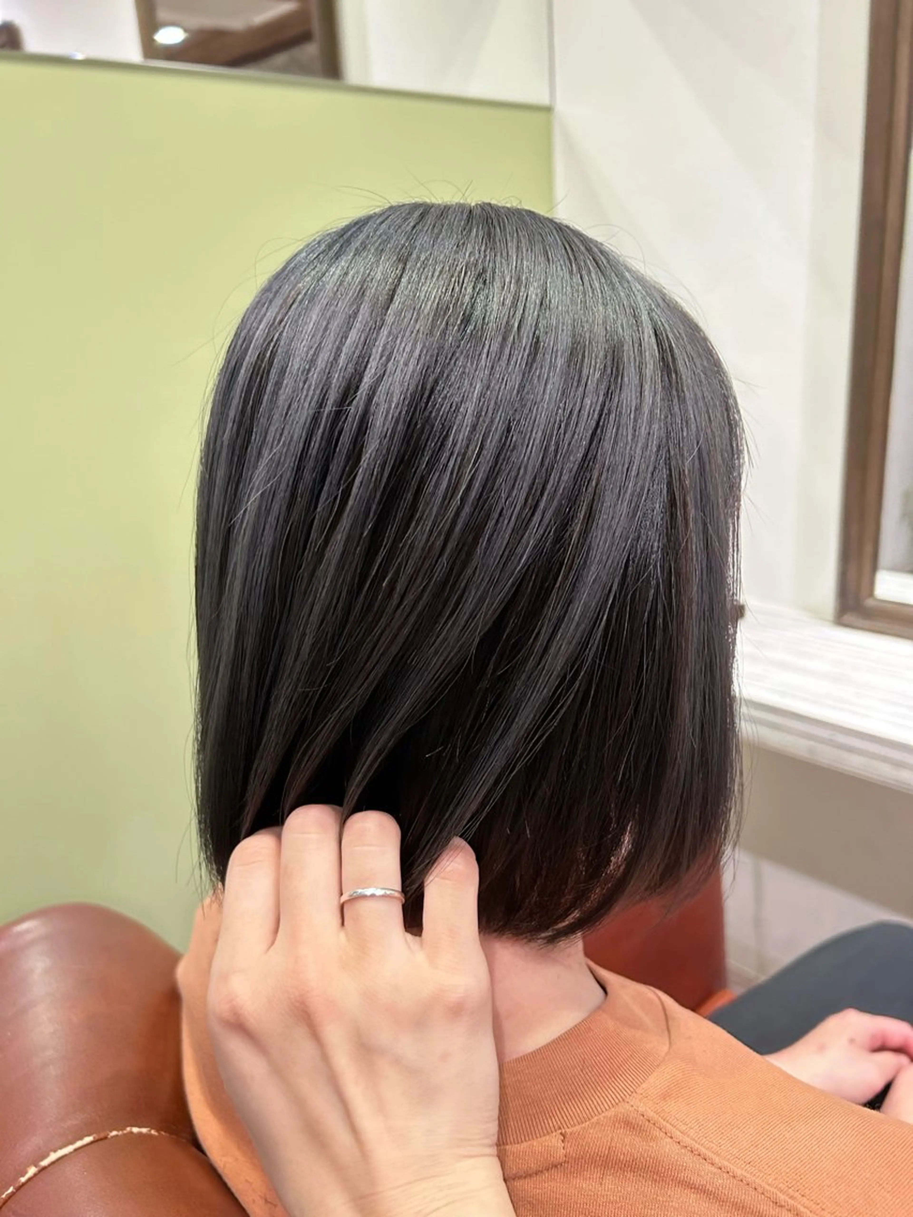 カラー 海老名 理香子のヘアスタイル